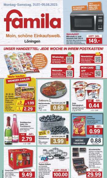 Prospekte famila - 31.07.2023 - 5.08.2023.