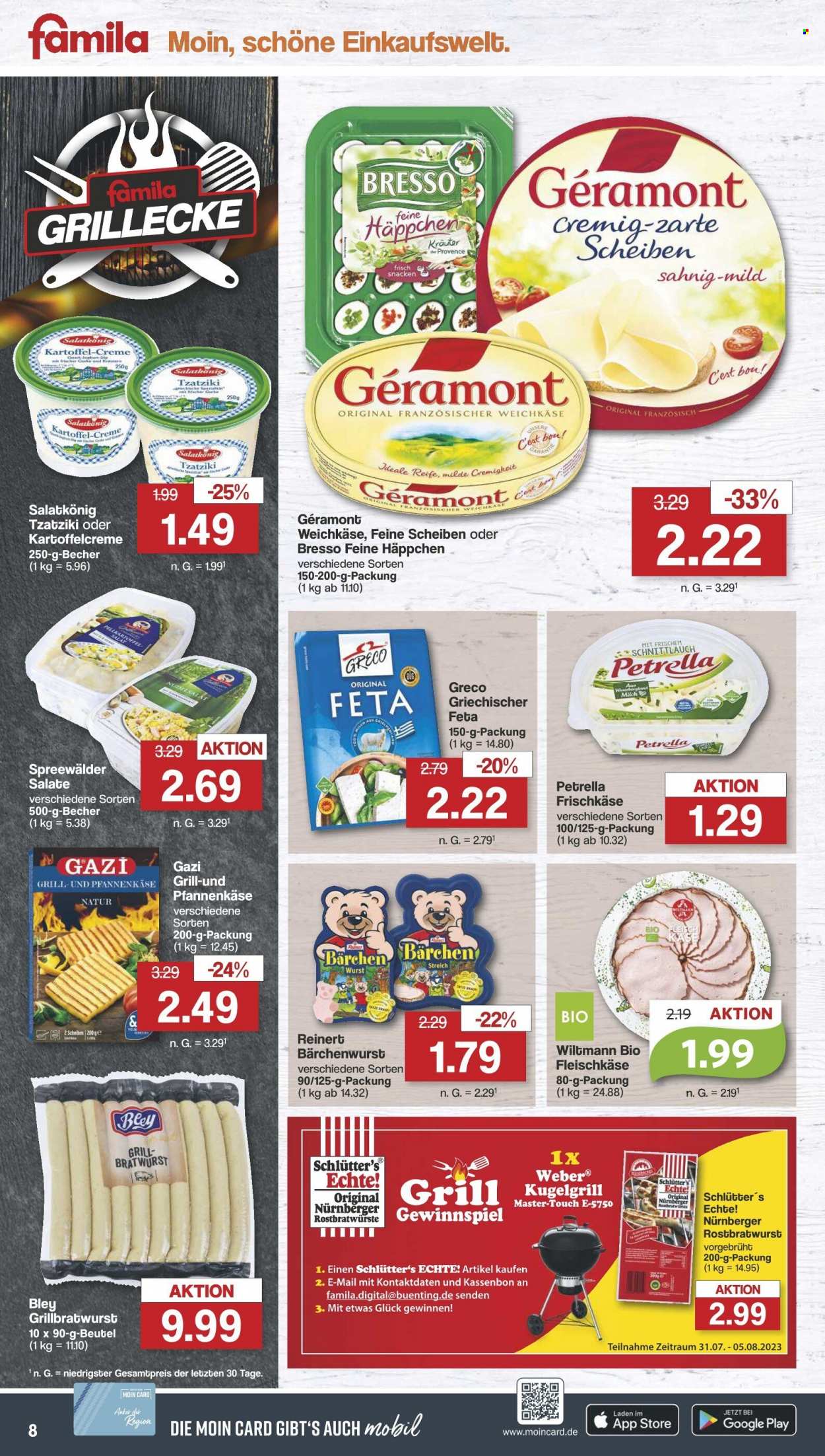 famila Prospekte  - 31.07.2023 - 5.08.2023. Seite 8