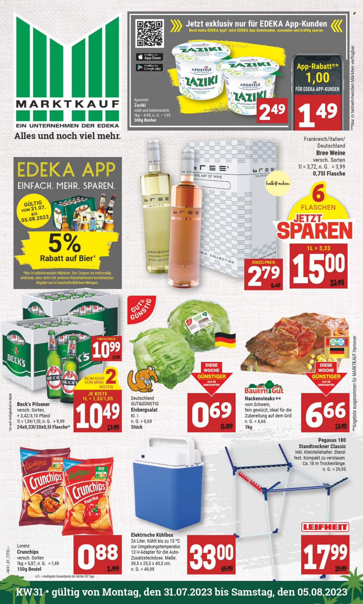 Marktkauf Prospekte  - 31.07.2023 - 5.08.2023. Seite 1