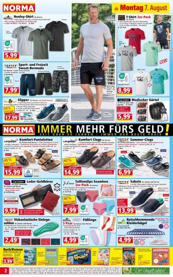 thumbnail - Sabots für Damen und Herren • Textiles Obermaterial • Weiche Schaum-Decksohle