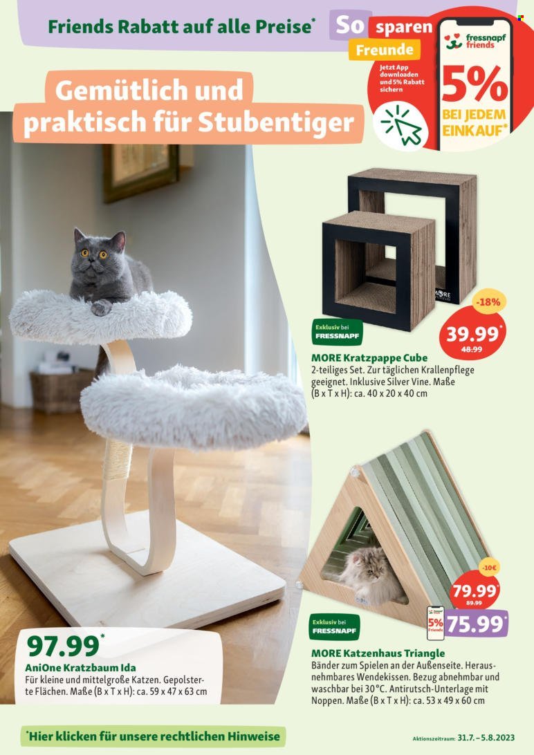 Fressnapf Prospekte  - 31.07.2023 - 5.08.2023. Seite 7