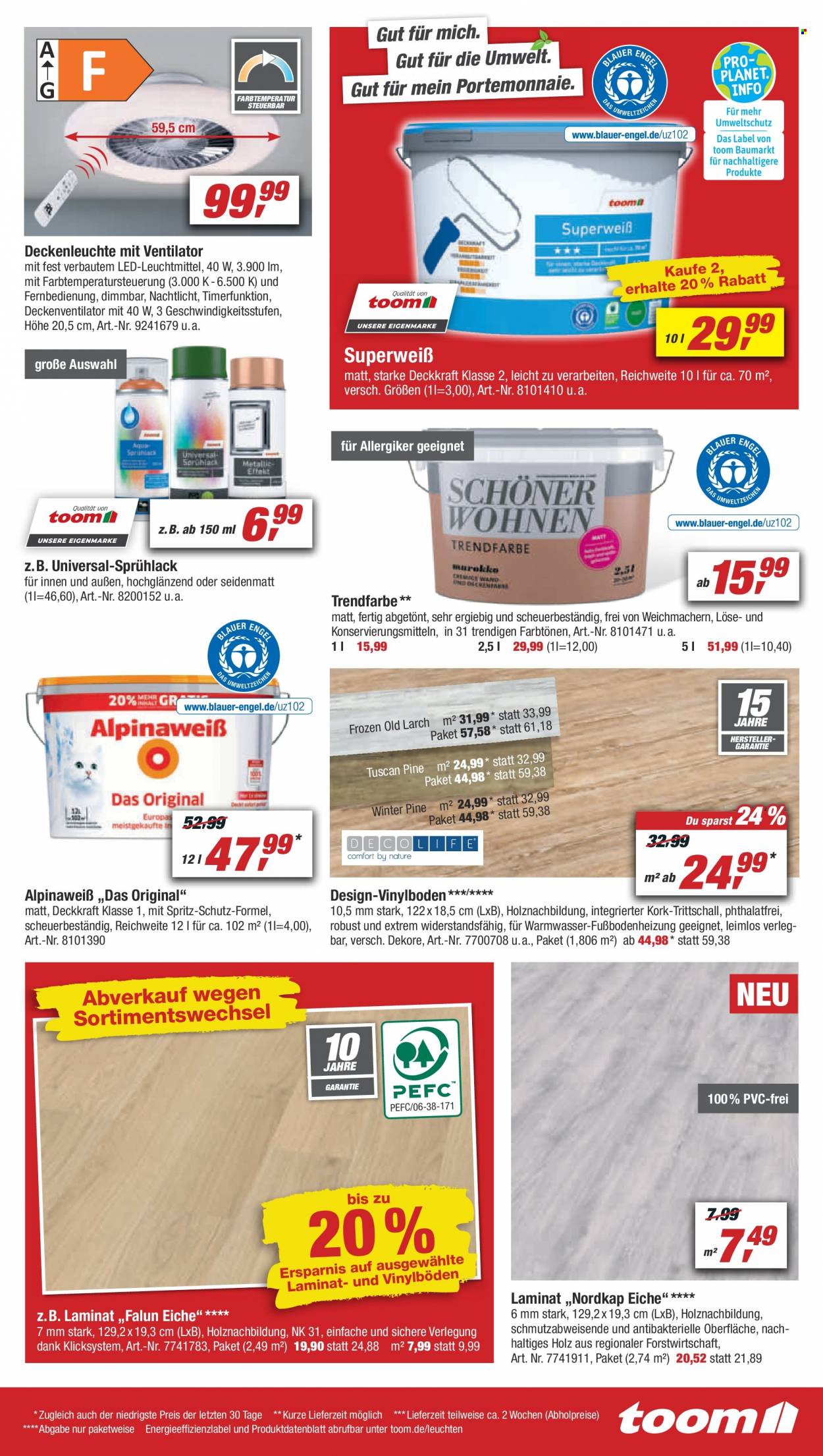 toom Baumarkt Prospekte  - 5.08.2023 - 11.08.2023. Seite 19