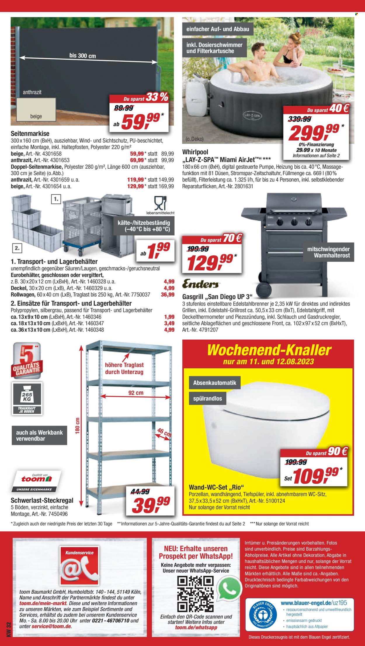 toom Baumarkt Prospekte  - 5.08.2023 - 11.08.2023. Seite 20