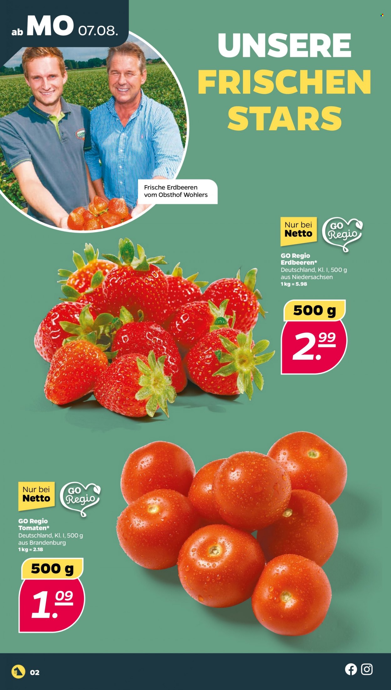 Netto Prospekte  - 7.08.2023 - 12.08.2023. Seite 2