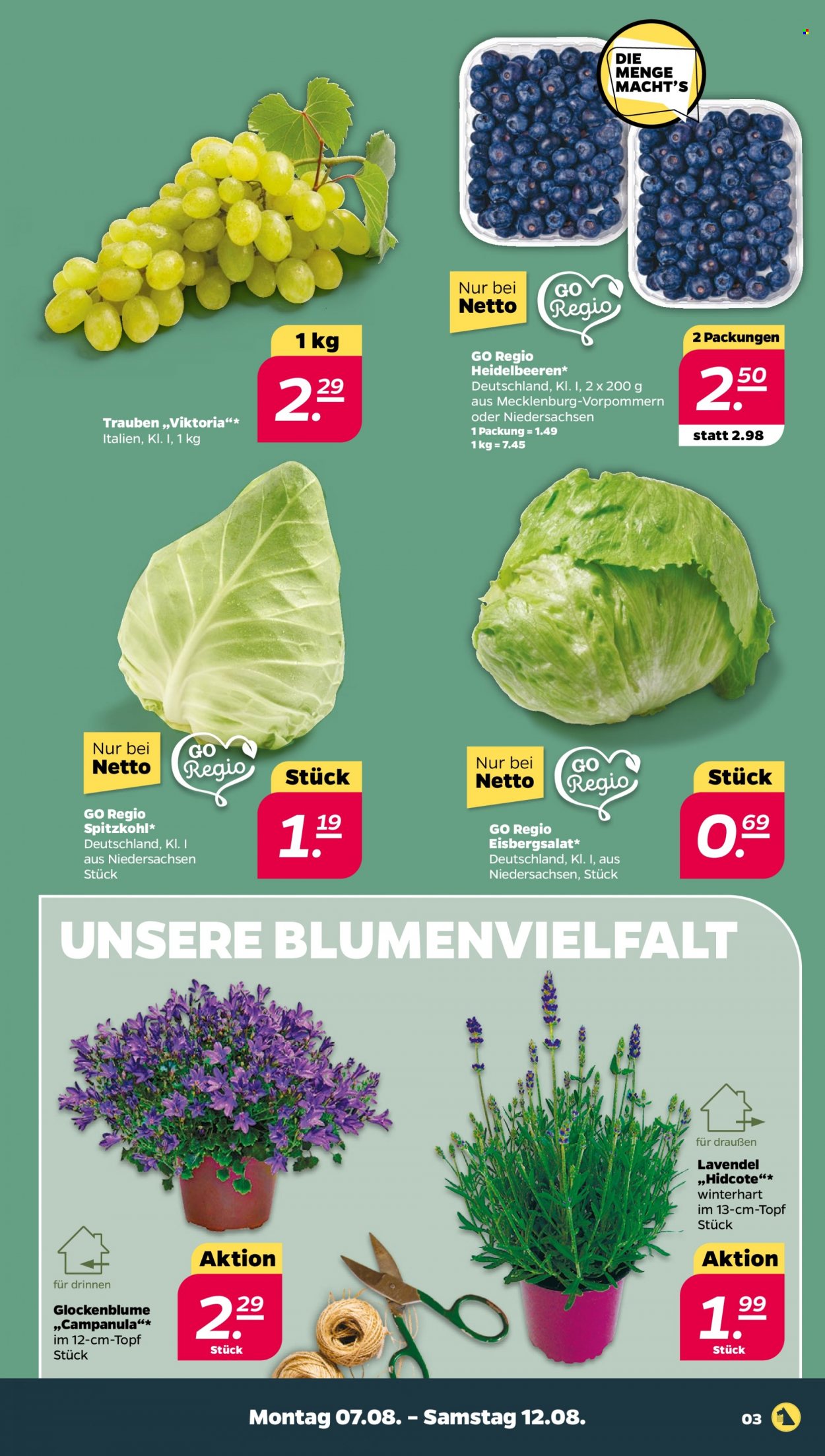 Netto Prospekte  - 7.08.2023 - 12.08.2023. Seite 3