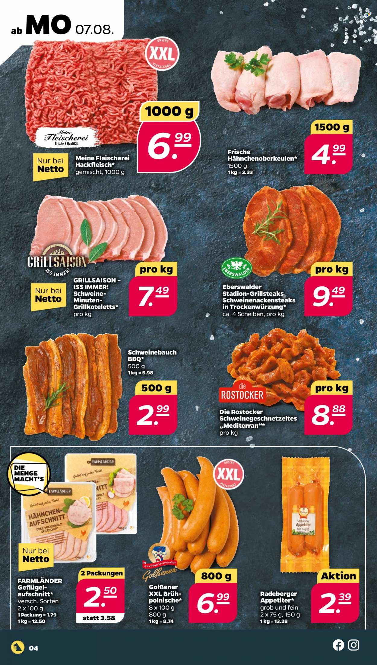 Netto Prospekte  - 7.08.2023 - 12.08.2023. Seite 4