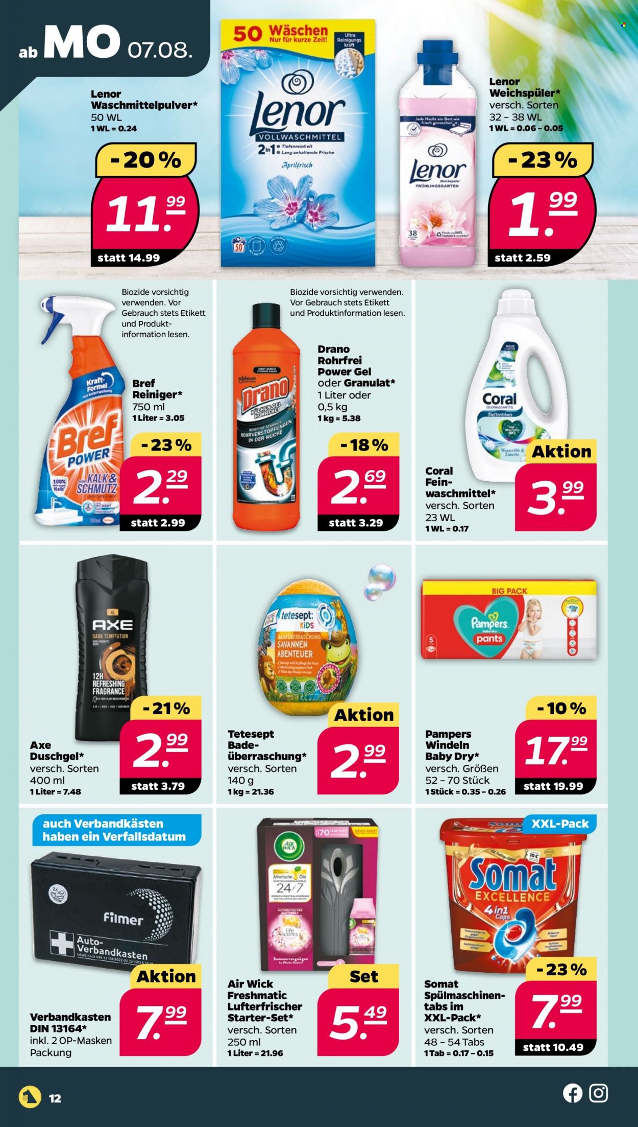 Netto Prospekte  - 7.08.2023 - 12.08.2023. Seite 12