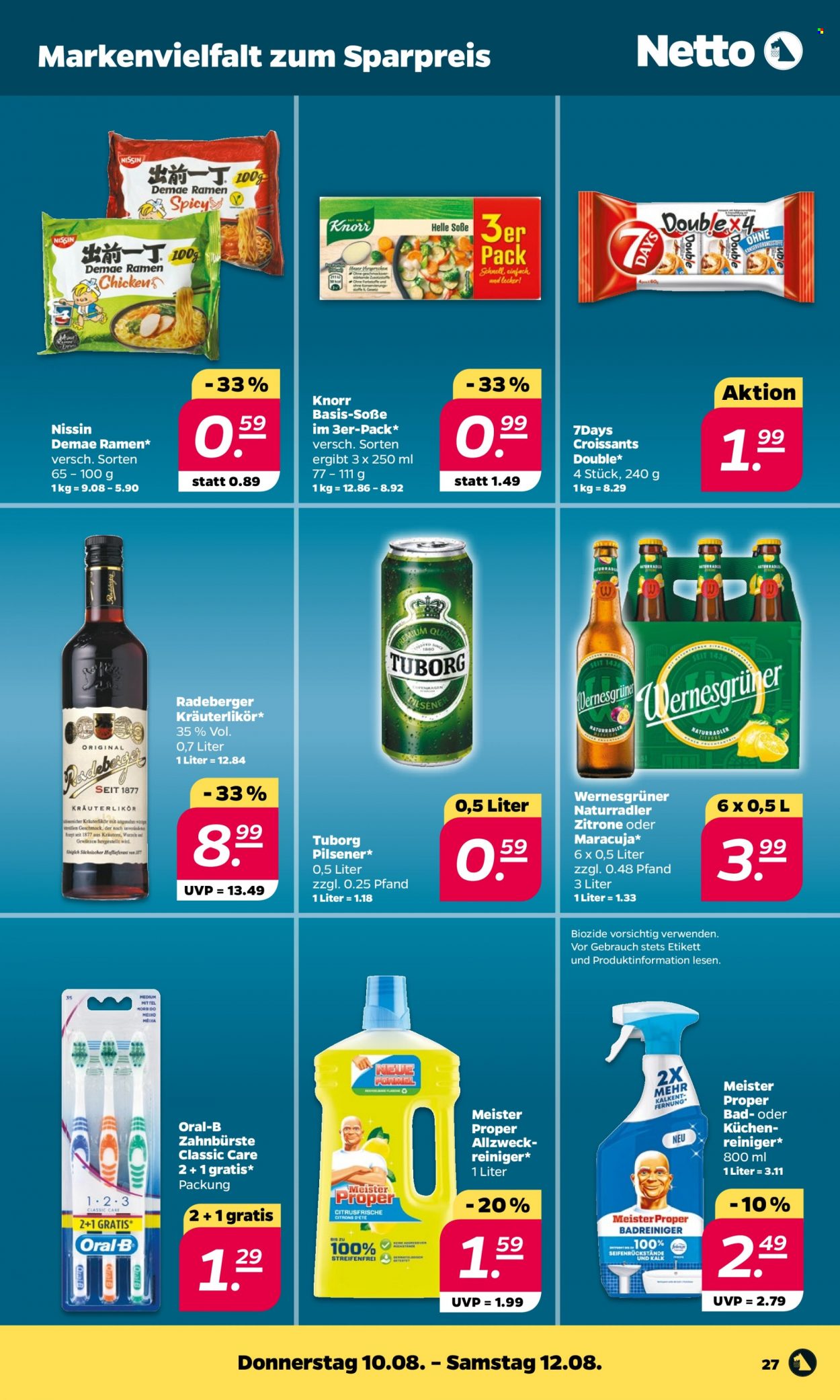 Netto Prospekte  - 7.08.2023 - 12.08.2023. Seite 27