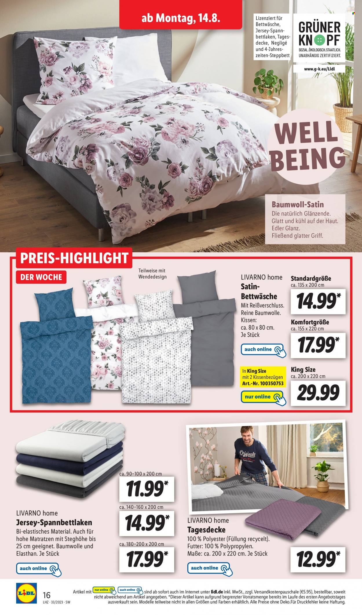 Lidl Prospekte  - 14.08.2023 - 19.08.2023. Seite 2