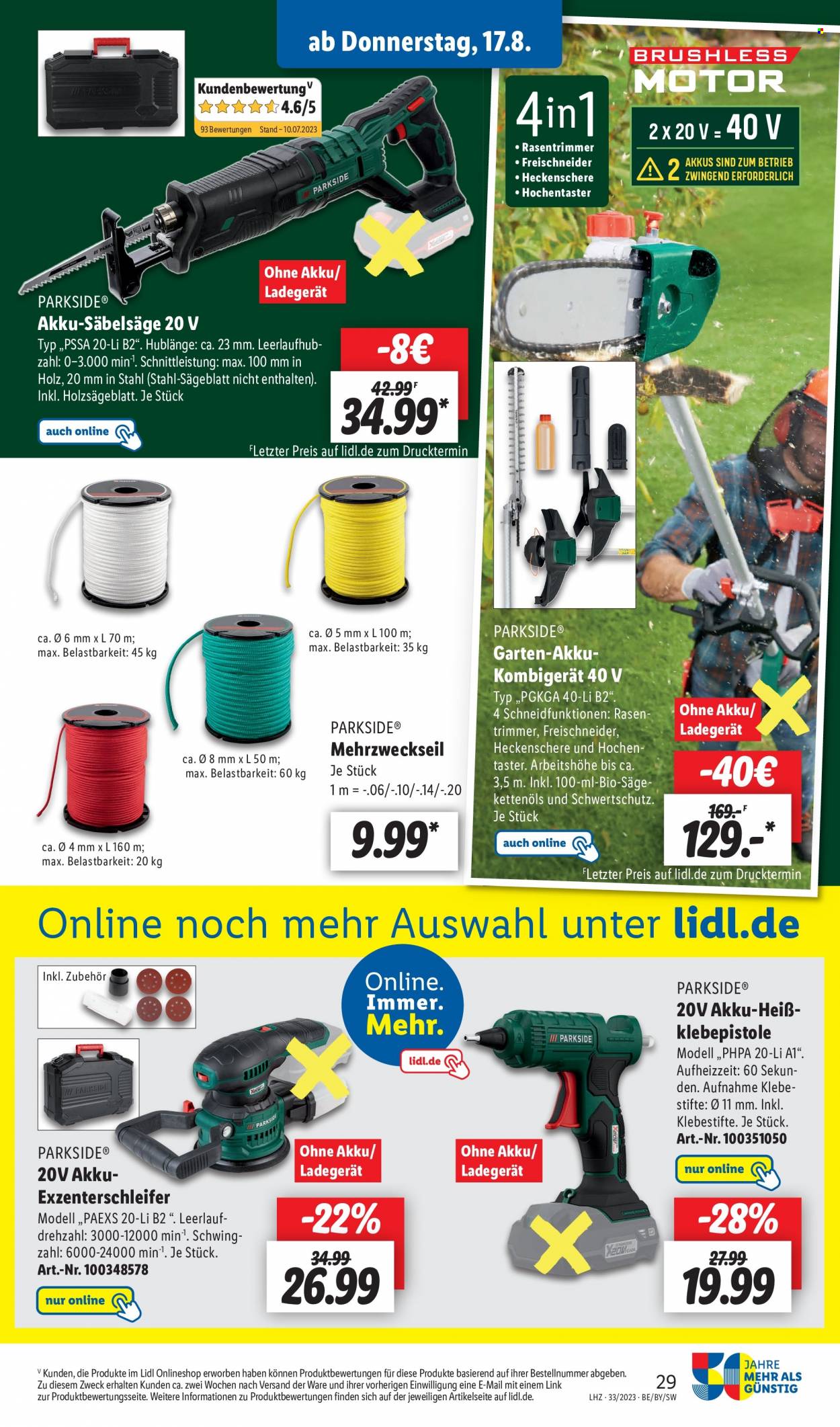 Lidl Prospekte  - 14.08.2023 - 19.08.2023. Seite 15