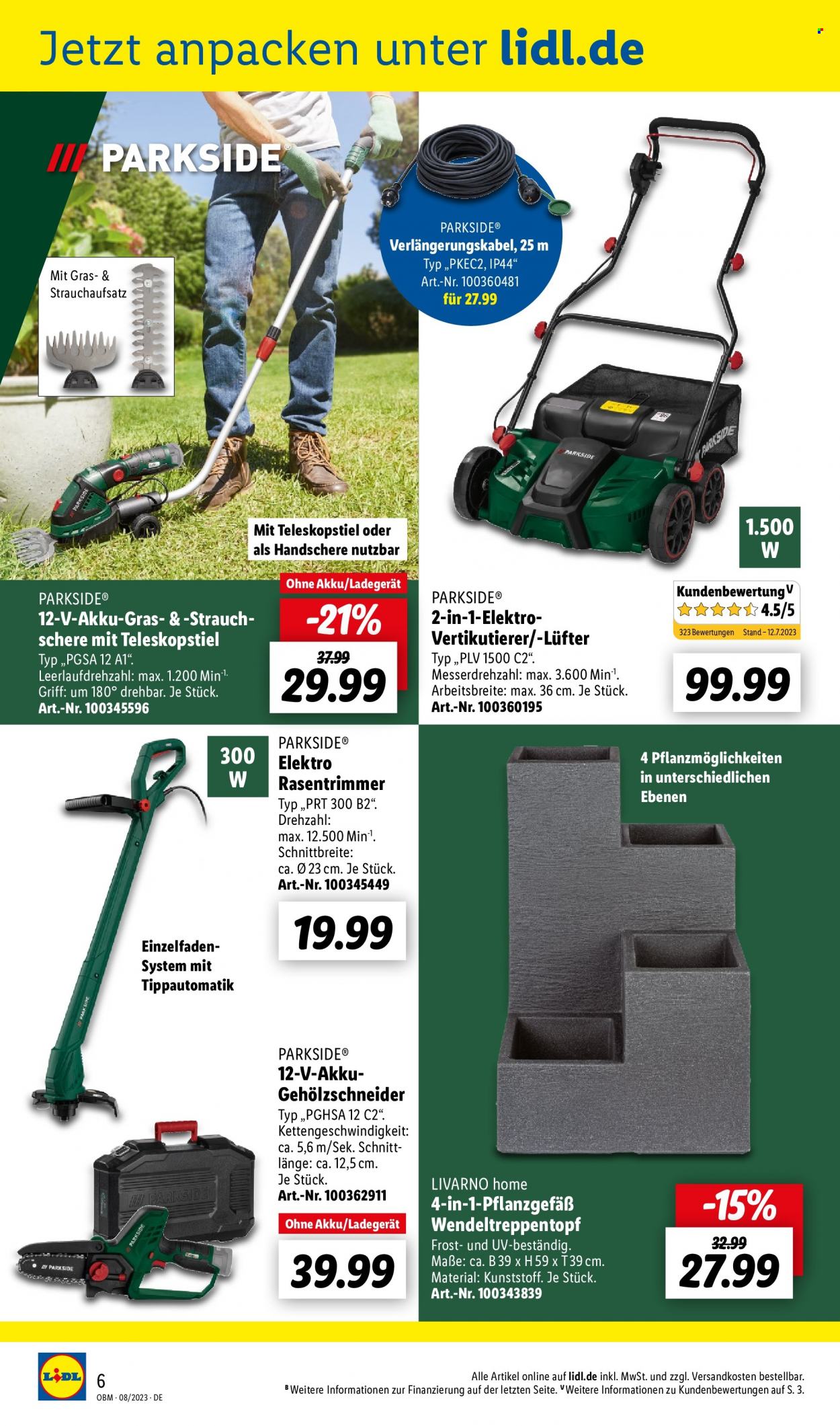 Lidl Prospekte  - 1.08.2023 - 31.08.2023. Seite 6
