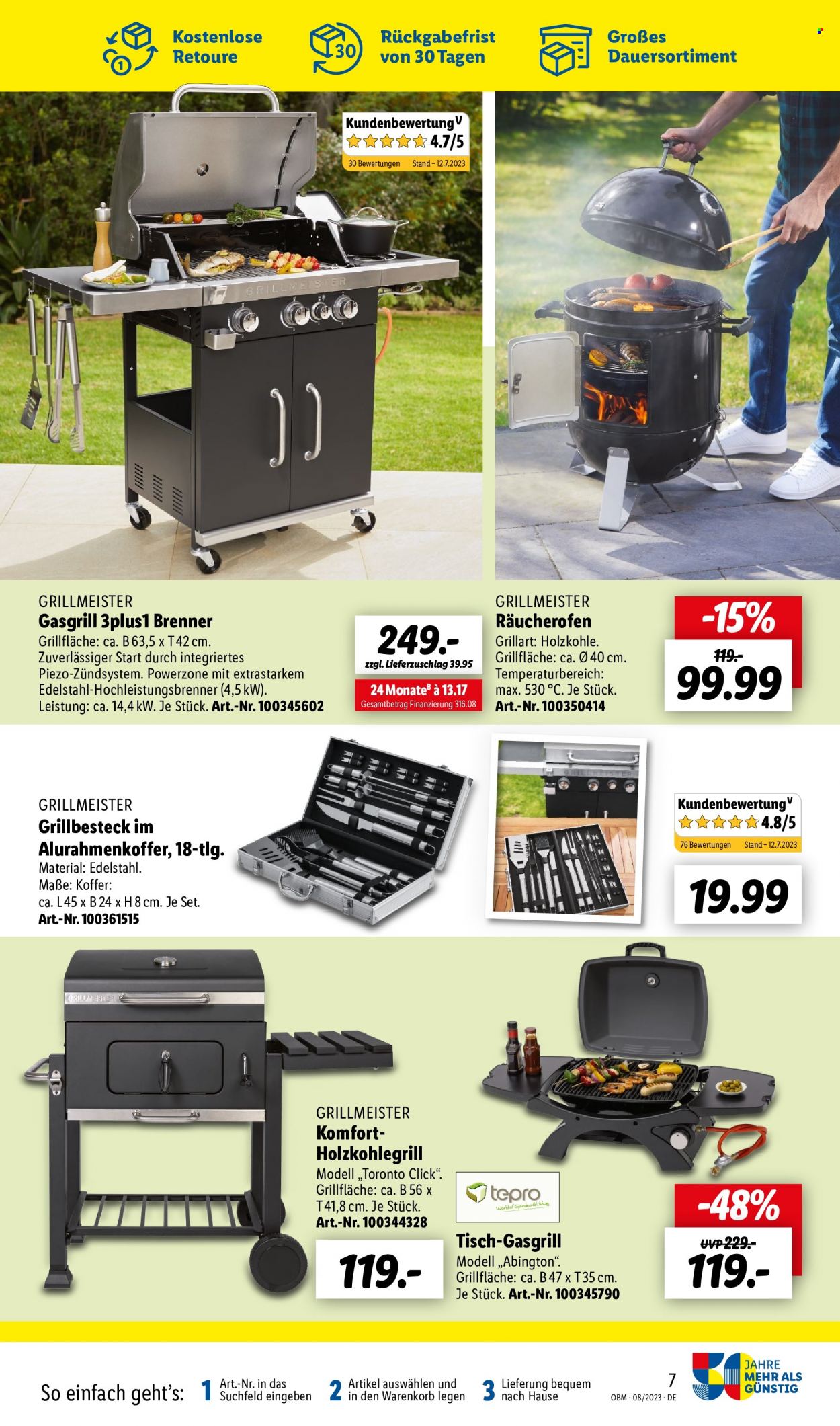 Lidl Prospekte  - 1.08.2023 - 31.08.2023. Seite 7