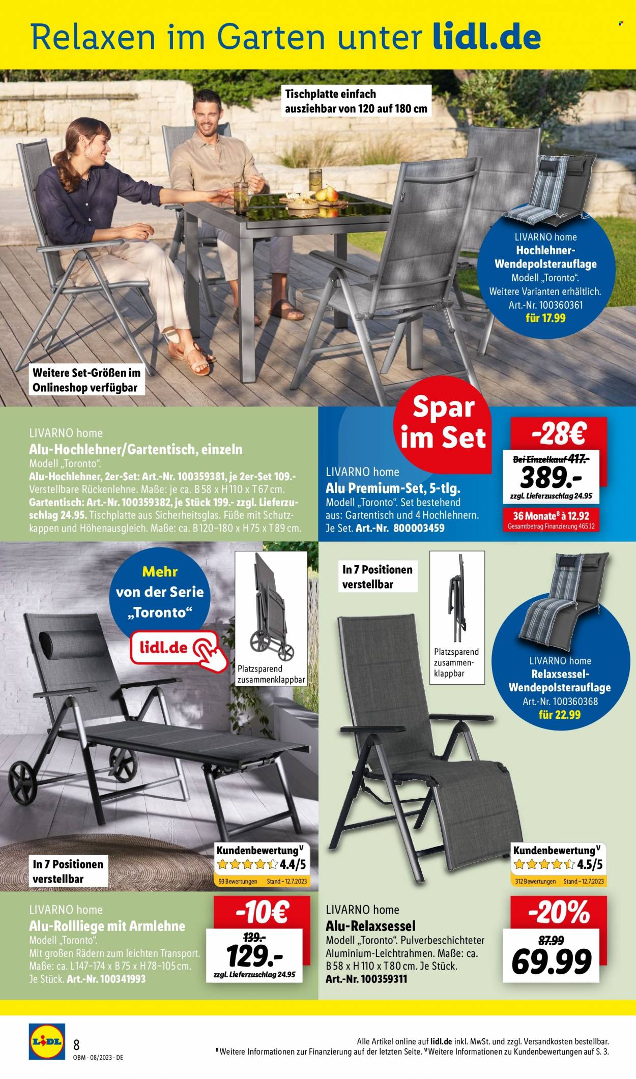 Lidl Prospekte  - 1.08.2023 - 31.08.2023. Seite 8