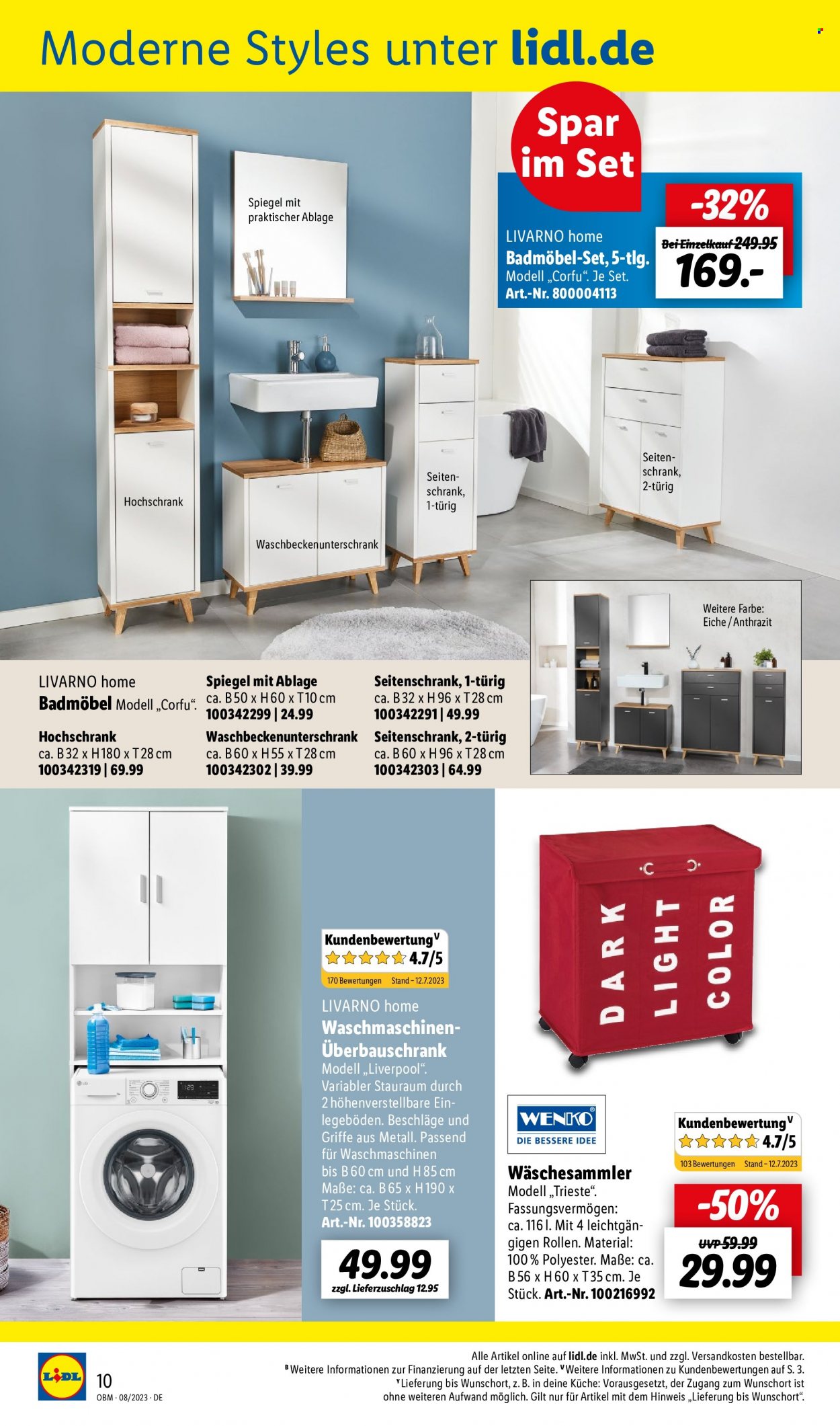 Lidl Prospekte  - 1.08.2023 - 31.08.2023. Seite 10