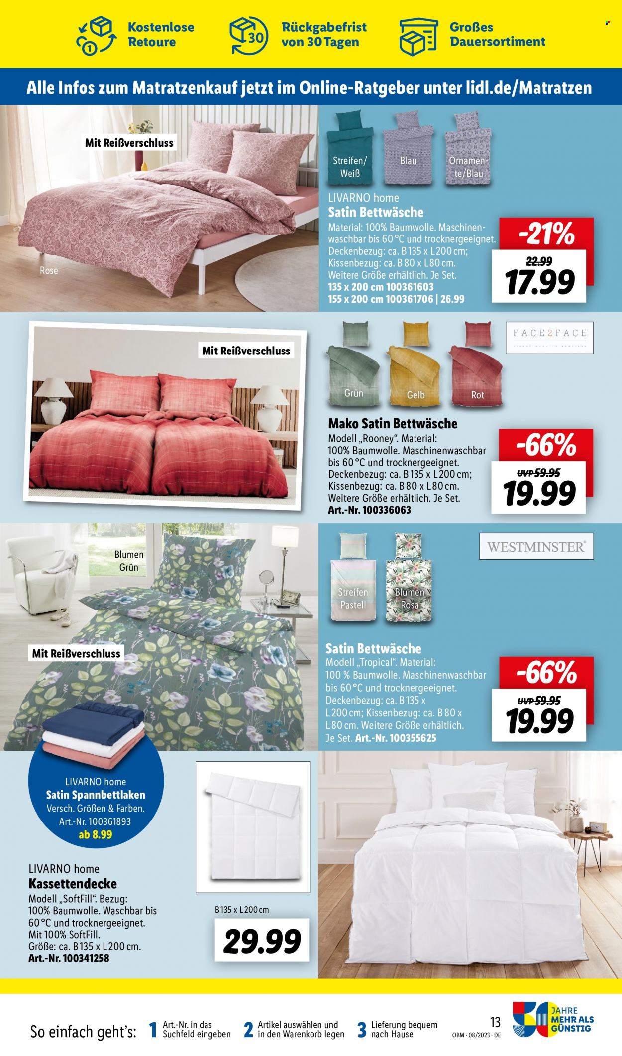 Lidl Prospekte  - 1.08.2023 - 31.08.2023. Seite 13