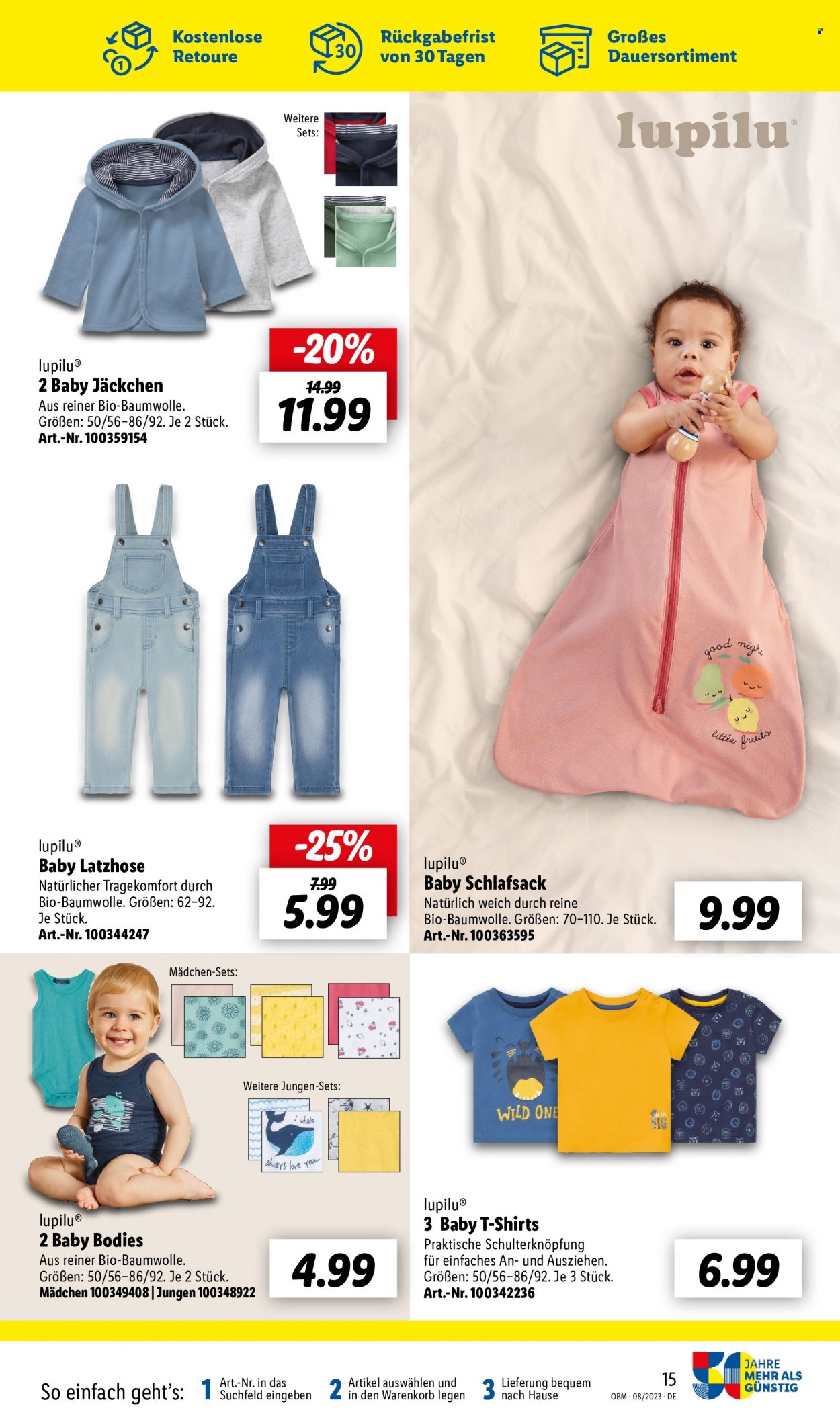 Lidl Prospekte  - 1.08.2023 - 31.08.2023. Seite 15