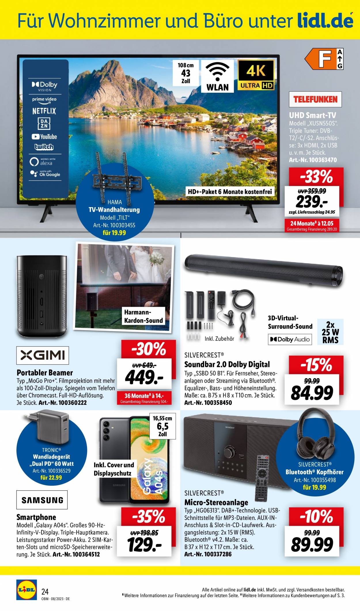 Lidl Prospekte  - 1.08.2023 - 31.08.2023. Seite 24