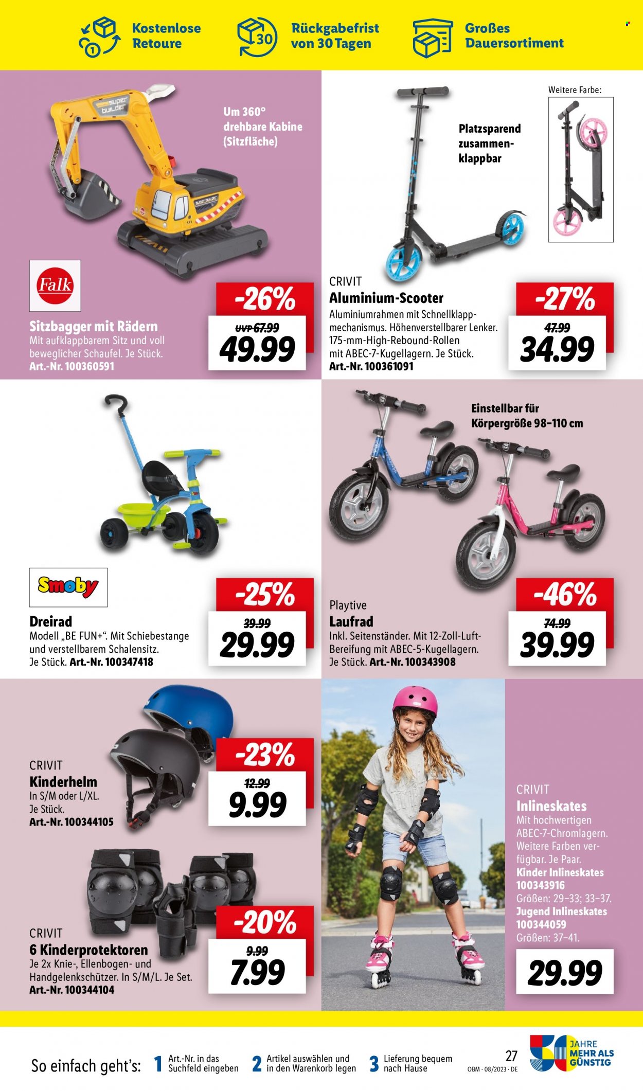 Lidl Prospekte  - 1.08.2023 - 31.08.2023. Seite 27