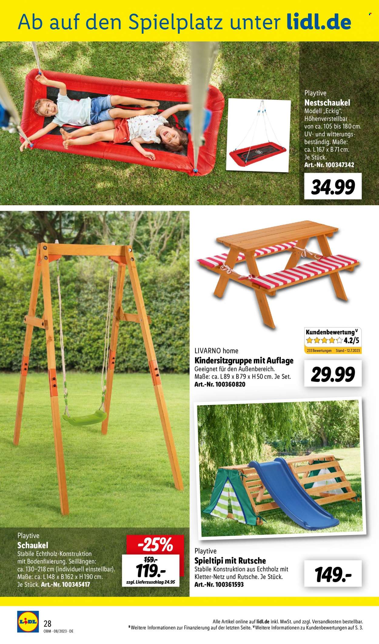Lidl Prospekte  - 1.08.2023 - 31.08.2023. Seite 28