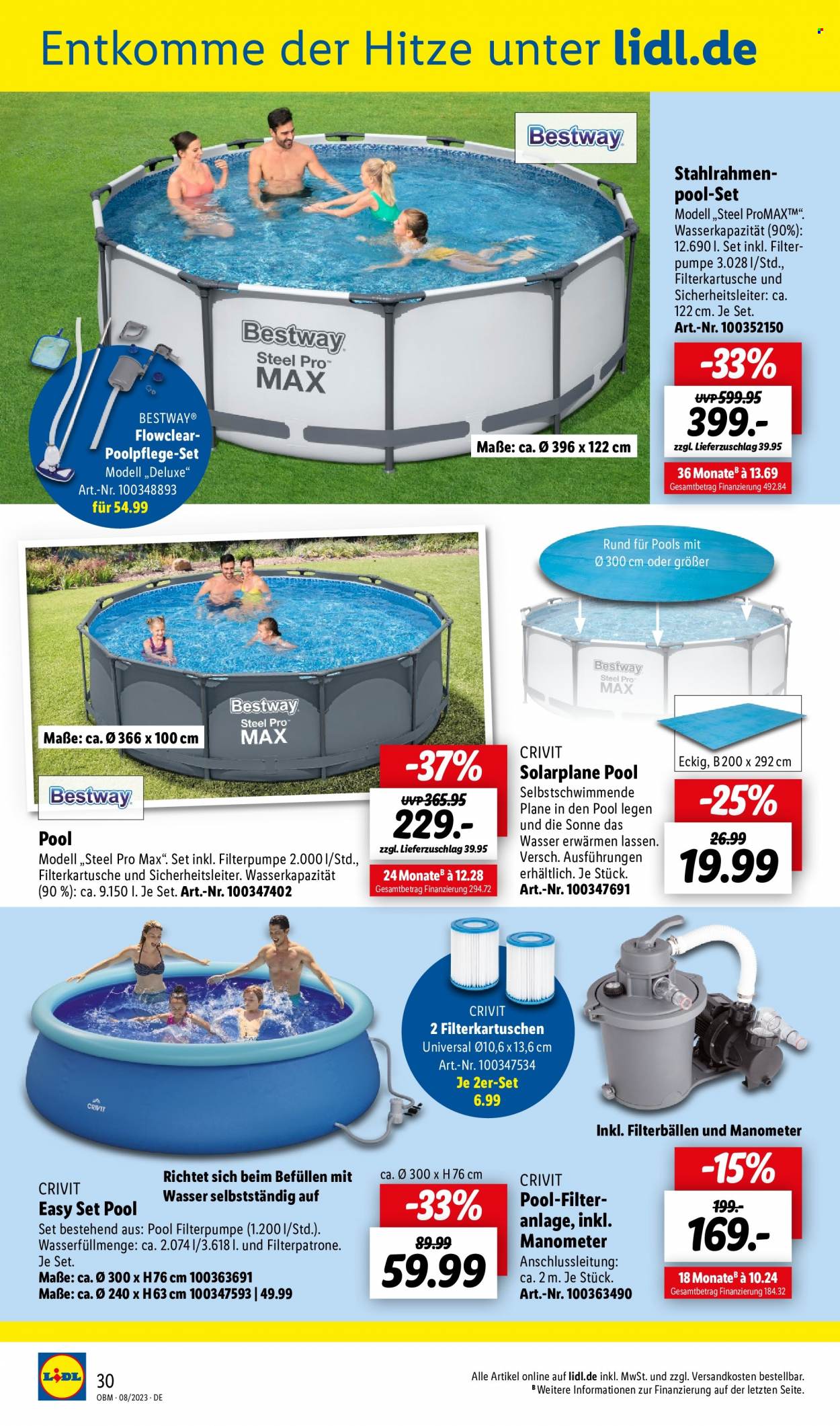 Lidl Prospekte  - 1.08.2023 - 31.08.2023. Seite 30