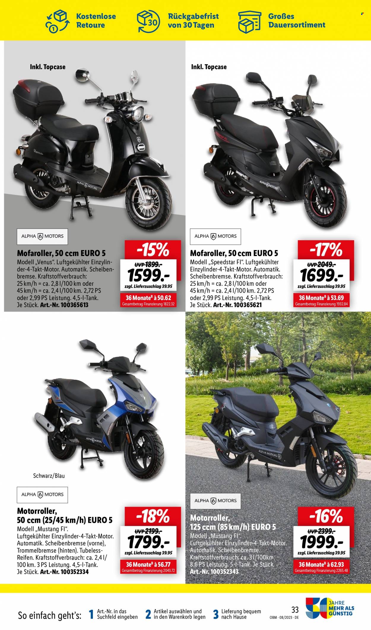 Lidl Prospekte  - 1.08.2023 - 31.08.2023. Seite 33