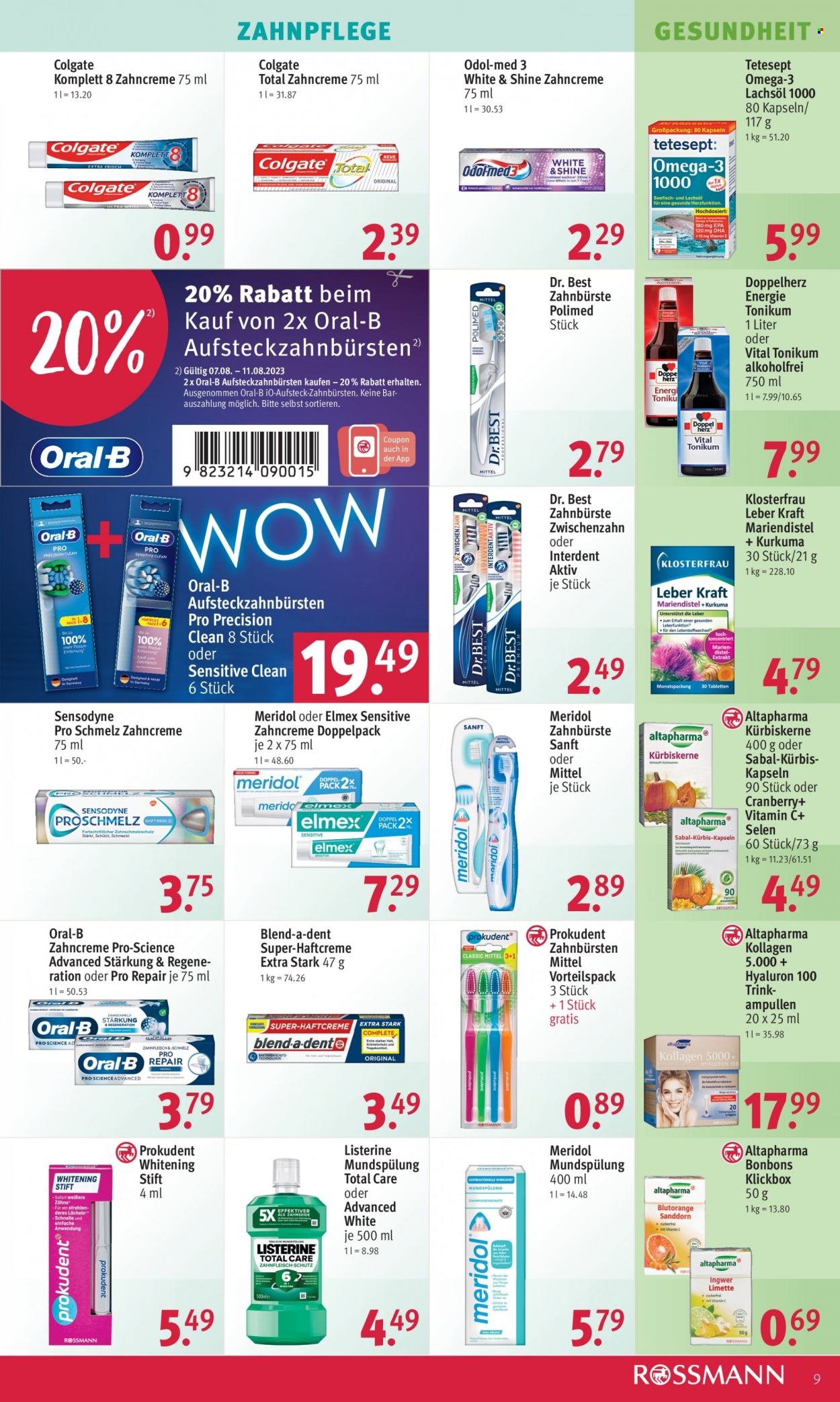 Rossmann Prospekte  - 7.08.2023 - 11.08.2023. Seite 9