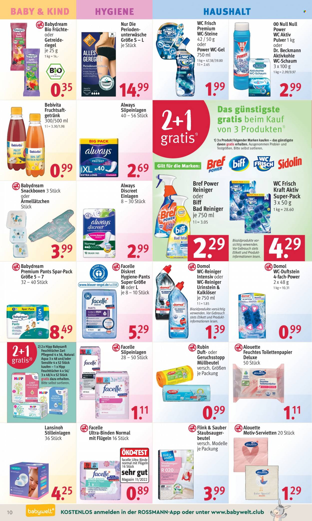 Rossmann Prospekte  - 7.08.2023 - 11.08.2023. Seite 10