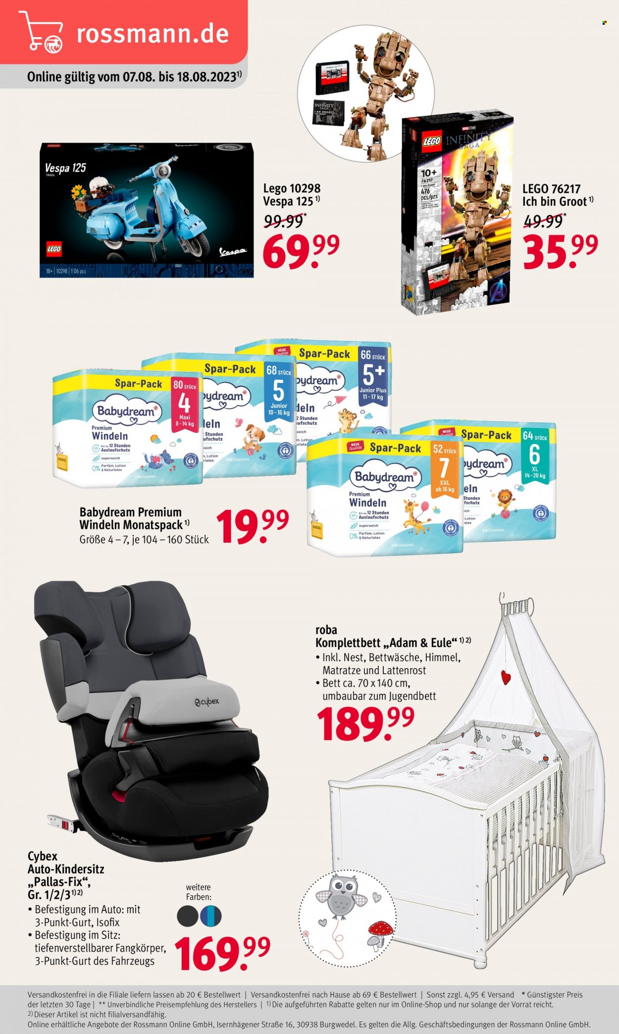 Rossmann Prospekte  - 7.08.2023 - 11.08.2023. Seite 18