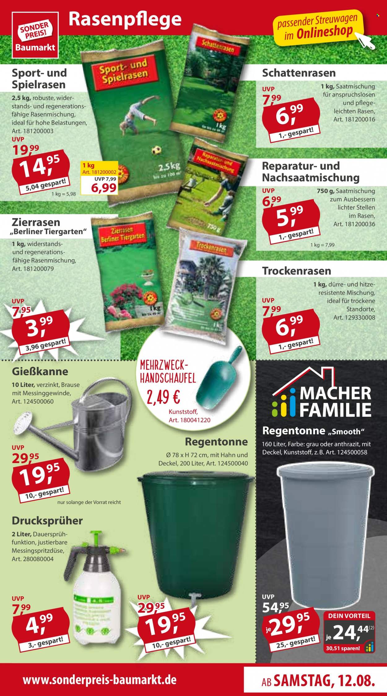 Sonderpreis-Baumarkt Prospekte  - 12.08.2023 - 18.08.2023. Seite 7