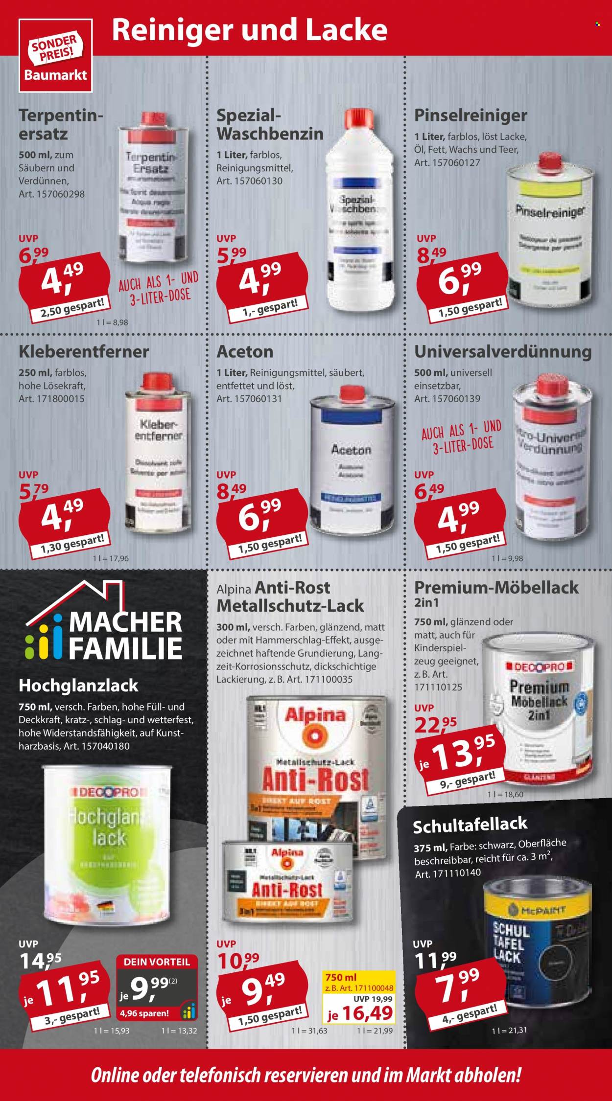 Sonderpreis-Baumarkt Prospekte  - 12.08.2023 - 18.08.2023. Seite 16