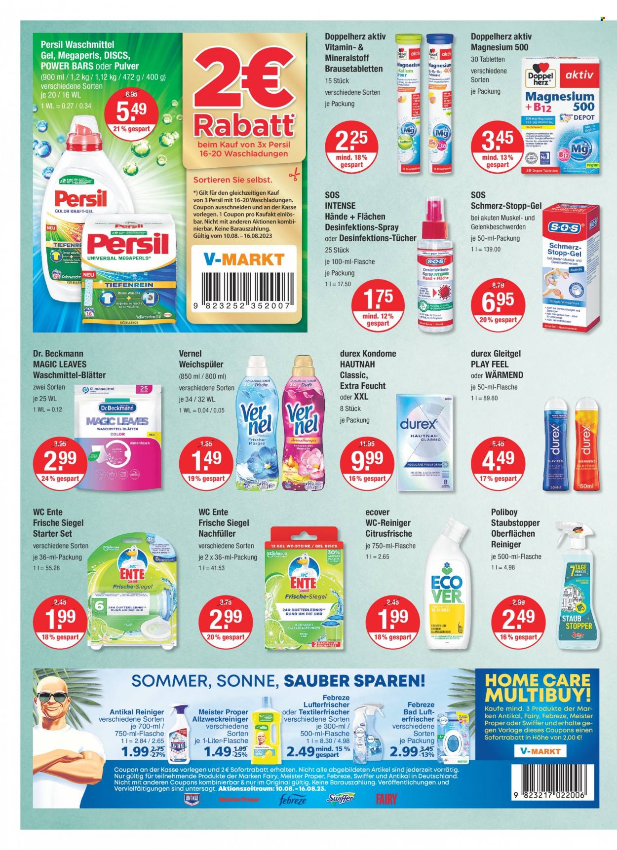 V-Markt Prospekte  - 10.08.2023 - 16.08.2023. Seite 10