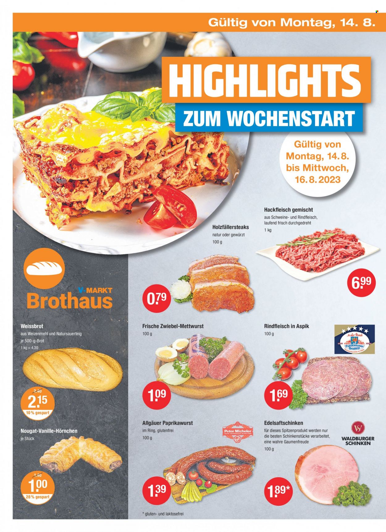 V-Markt Prospekte  - 10.08.2023 - 16.08.2023. Seite 18