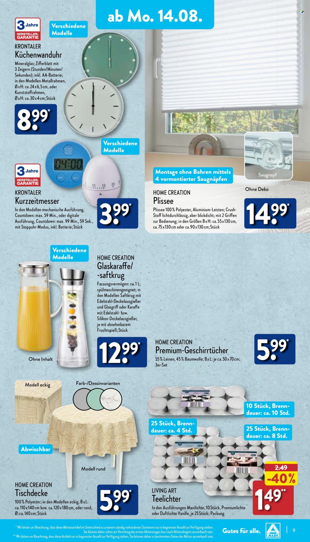 ALDI Nord Prospekte  - 14.08.2023 - 19.08.2023. Seite 9