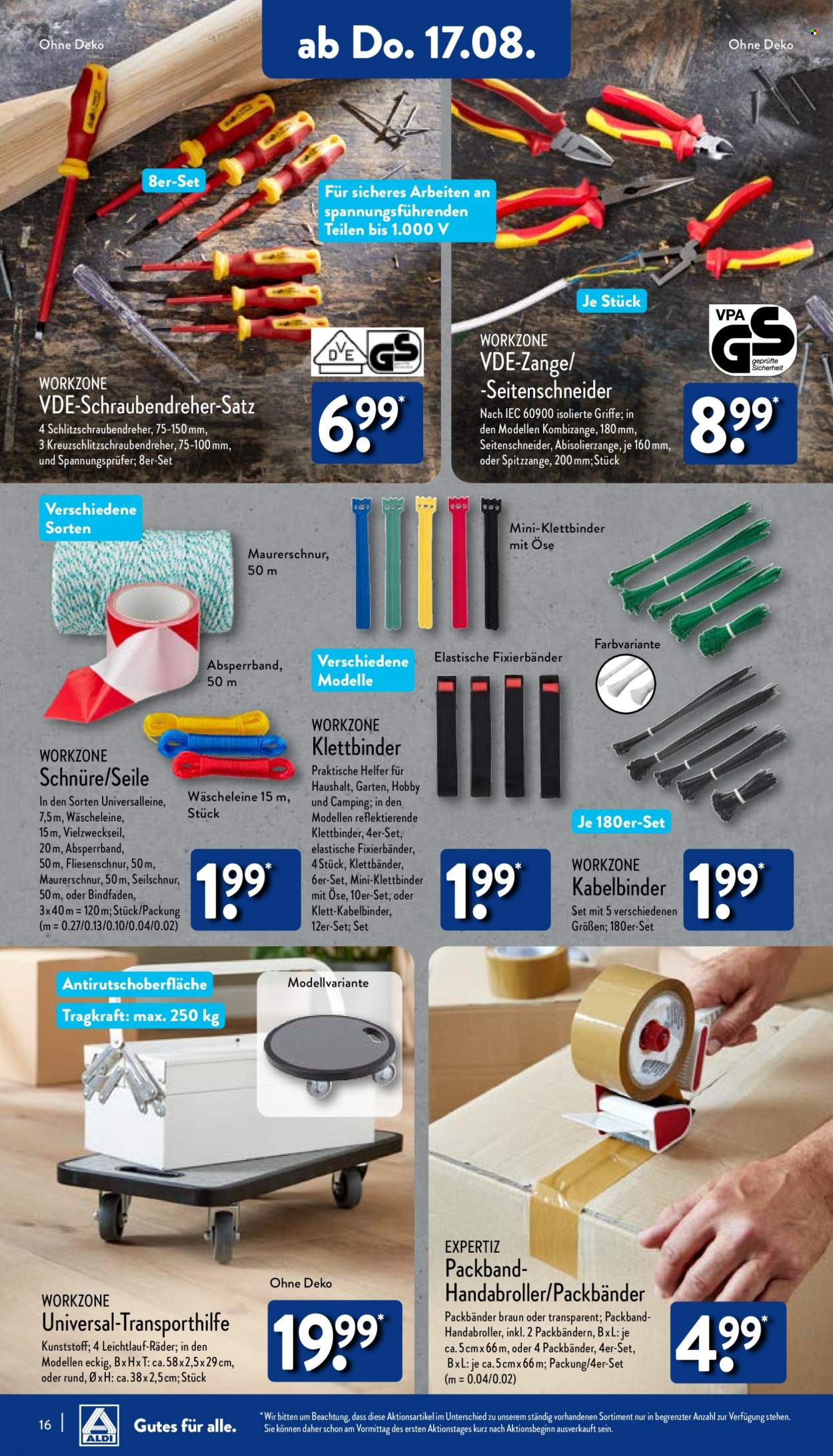ALDI Nord Prospekte  - 14.08.2023 - 19.08.2023. Seite 16