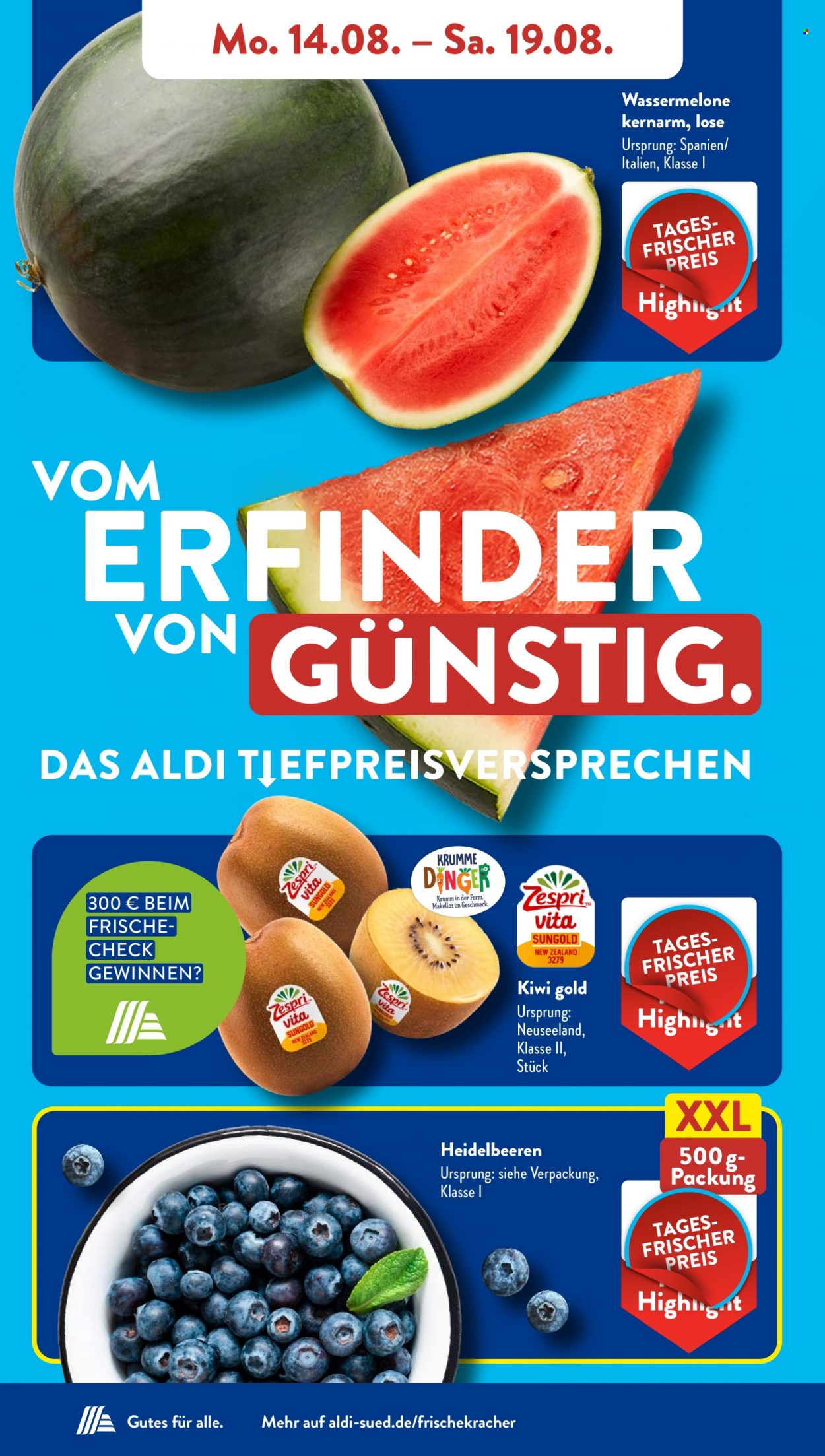 ALDI SÜD Prospekte  - 14.08.2023 - 19.08.2023. Seite 4
