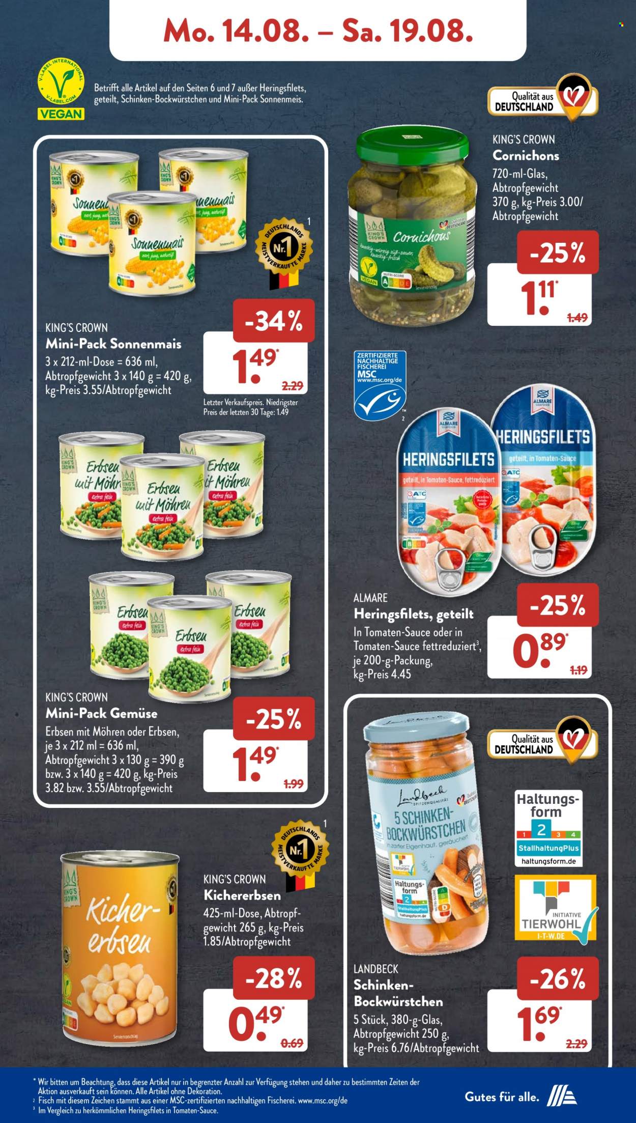 ALDI SÜD Prospekte  - 14.08.2023 - 19.08.2023. Seite 9