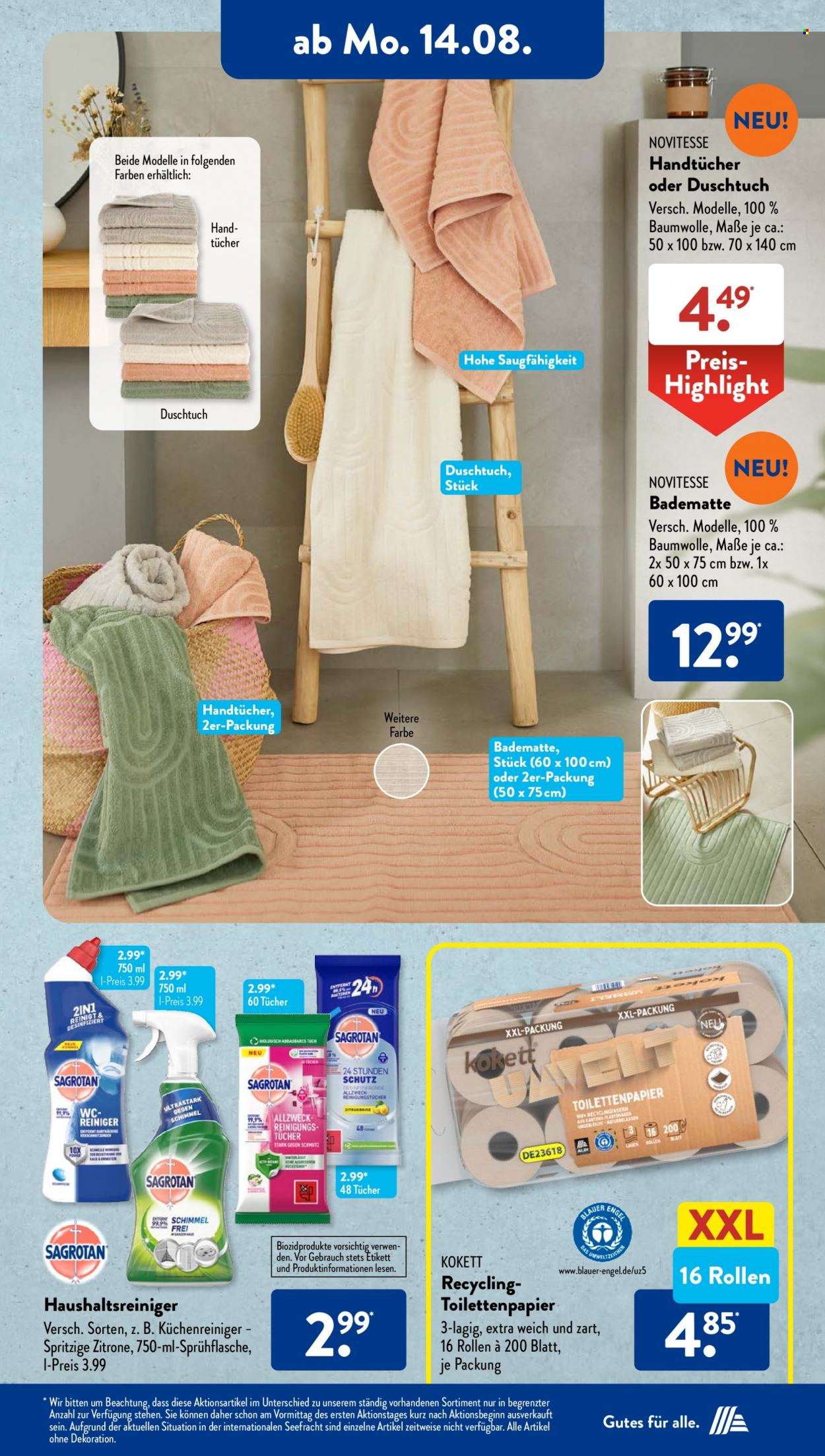 ALDI SÜD Prospekte  - 14.08.2023 - 19.08.2023. Seite 13
