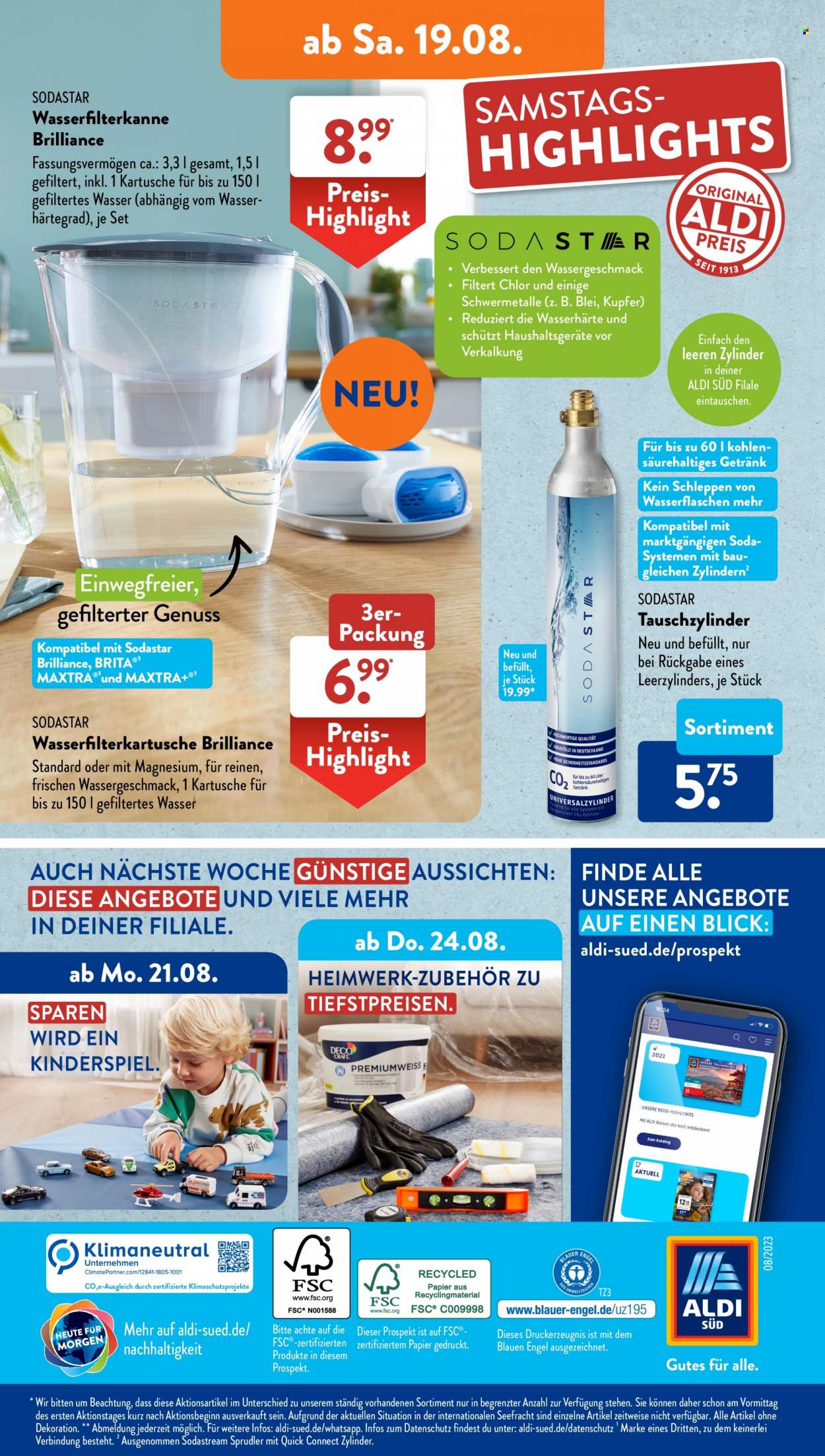 ALDI SÜD Prospekte  - 14.08.2023 - 19.08.2023. Seite 36