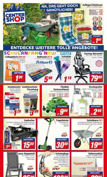 Prospekte CENTERSHOP - 7.08.2023 - 12.08.2023.