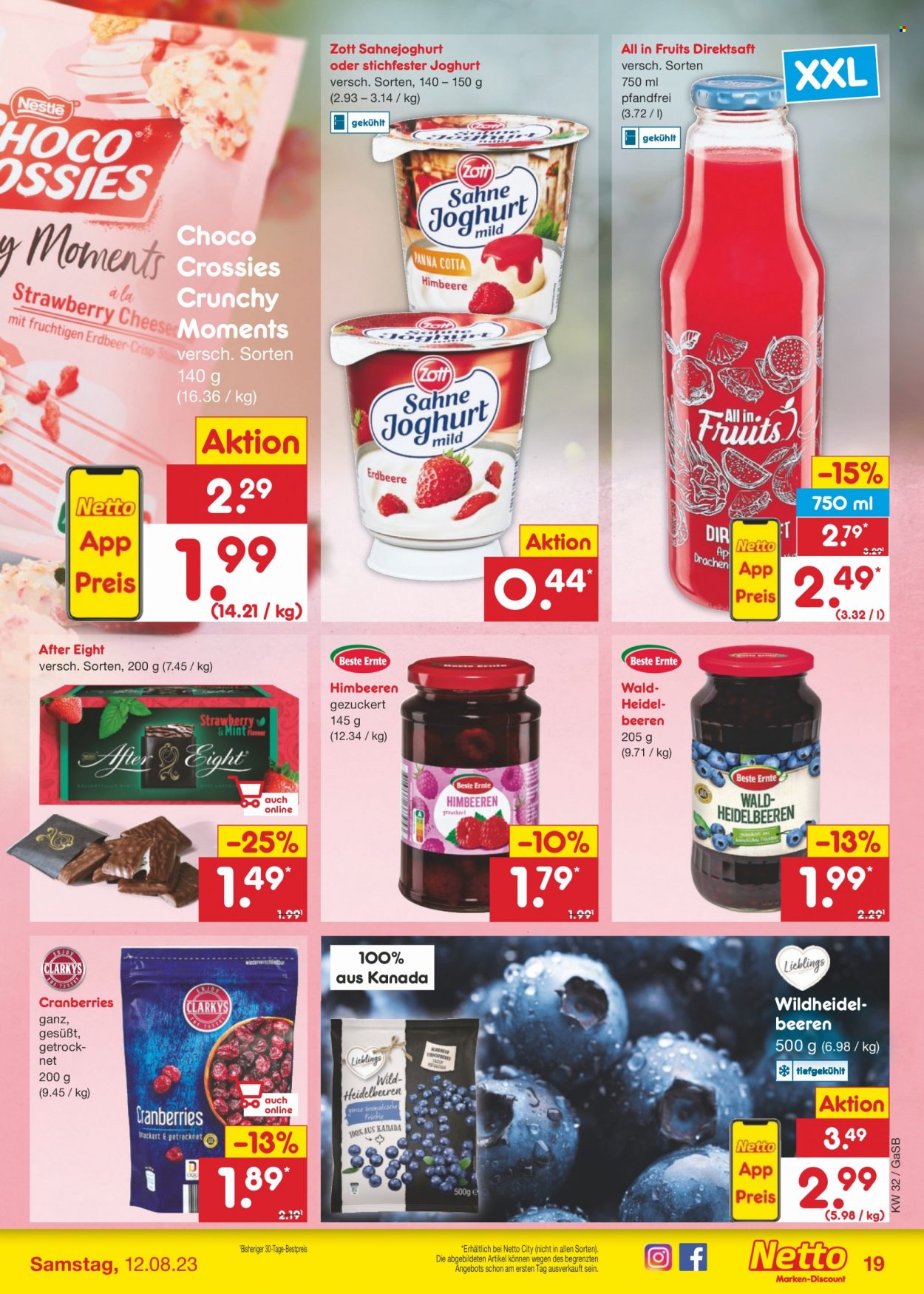 Netto Marken-Discount Prospekte  - 7.08.2023 - 12.08.2023. Seite 21