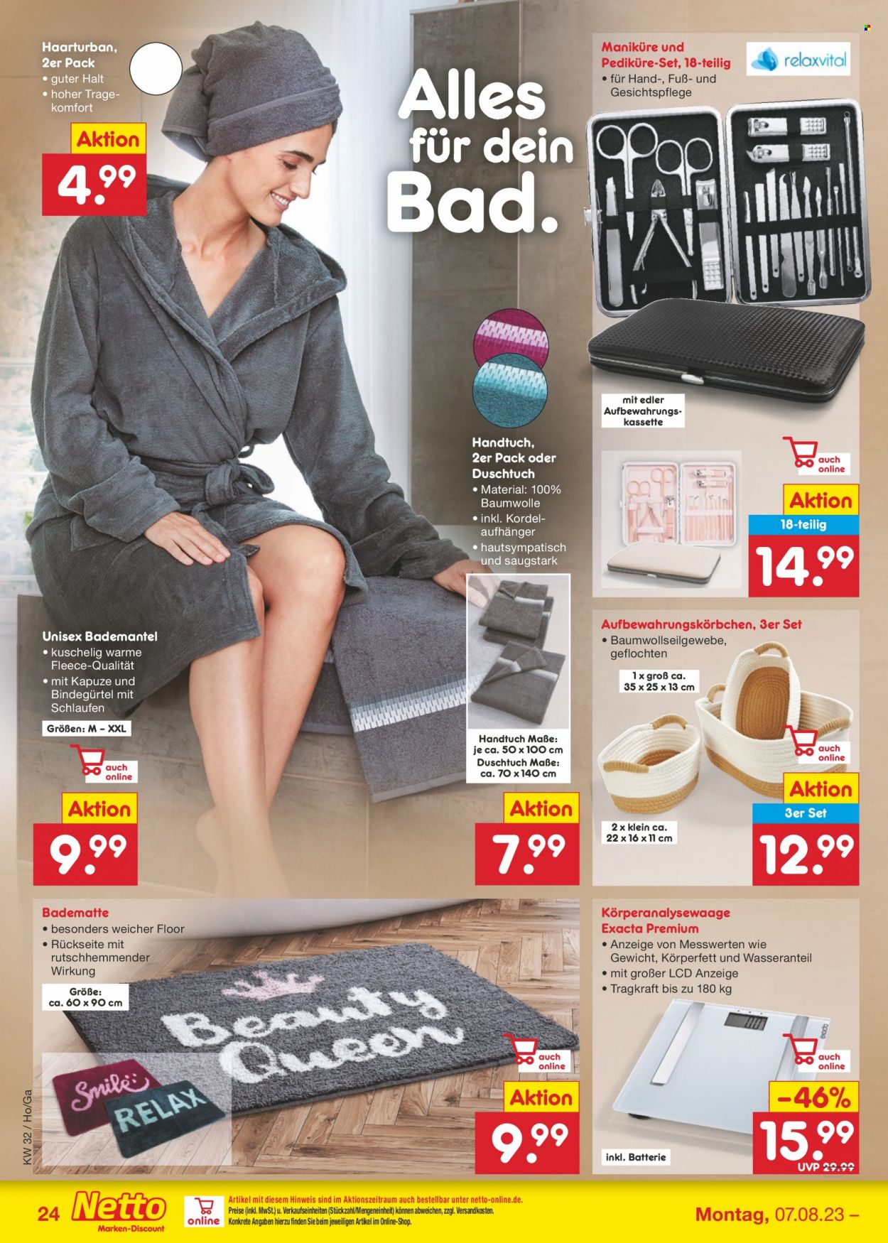 Netto Marken-Discount Prospekte  - 7.08.2023 - 12.08.2023. Seite 26