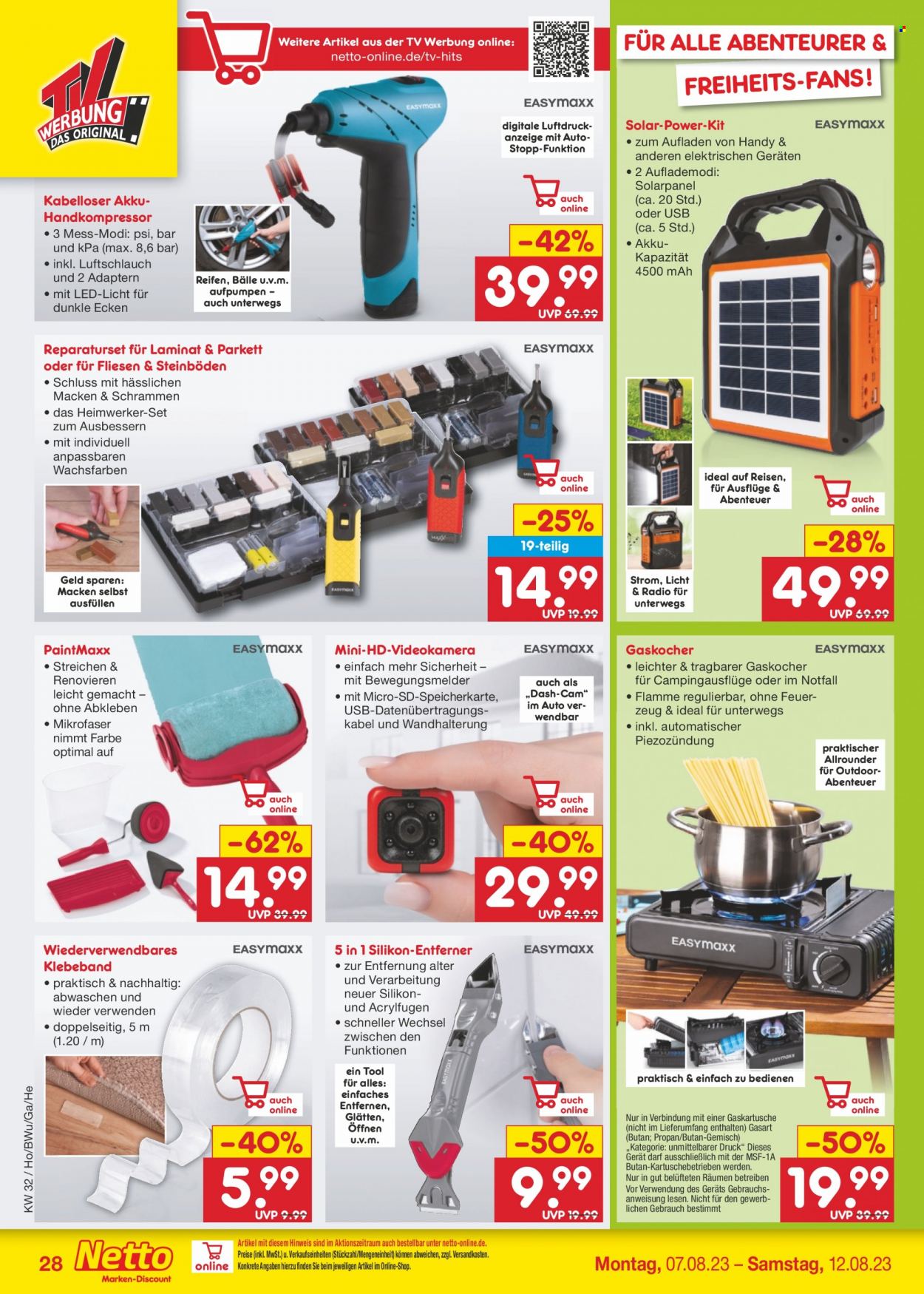Netto Marken-Discount Prospekte  - 7.08.2023 - 12.08.2023. Seite 30