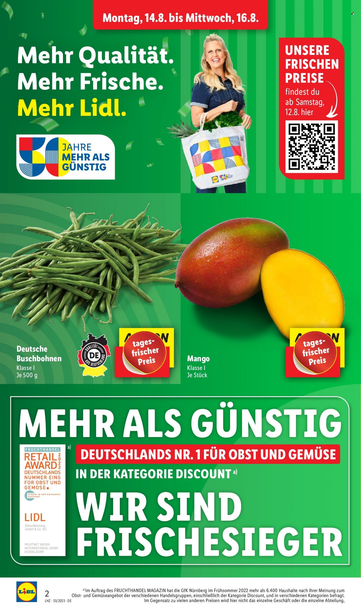Lidl Prospekte  - 14.08.2023 - 19.08.2023. Seite 2