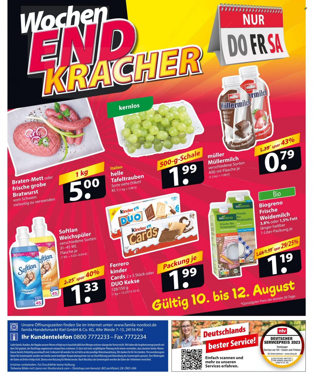 famila Prospekte  - 7.08.2023 - 12.08.2023. Seite 24