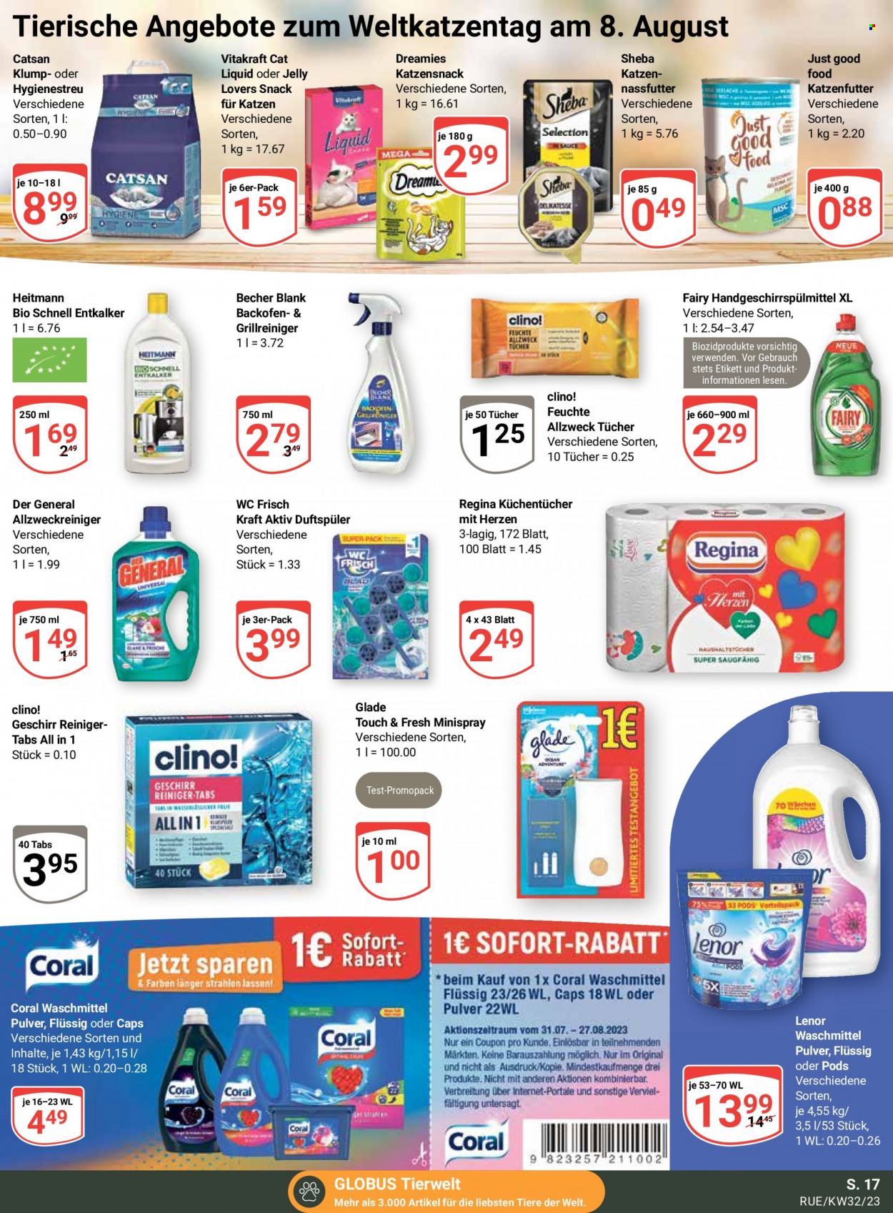 Globus Prospekte  - 7.08.2023 - 12.08.2023. Seite 17