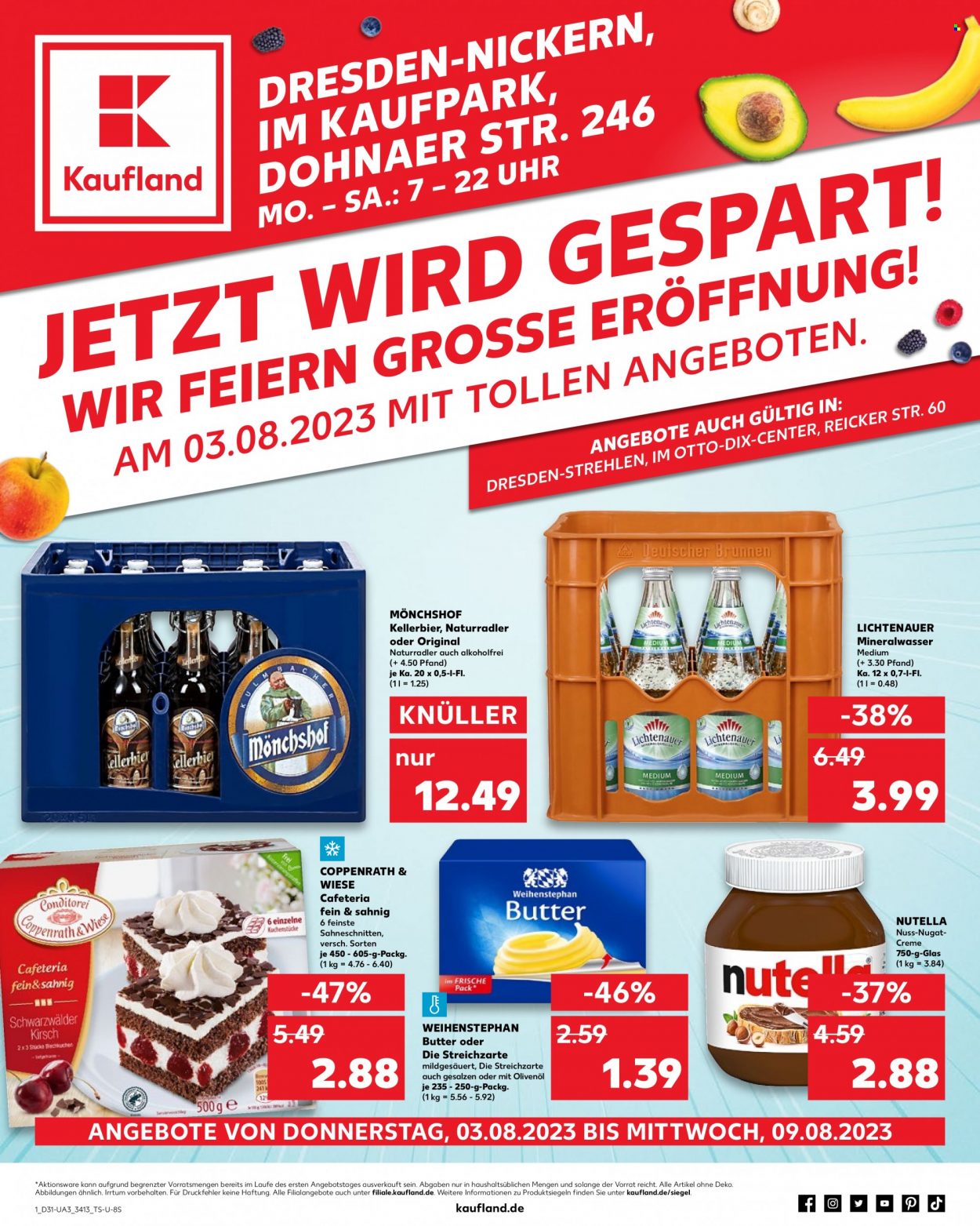 Kaufland Prospekte  - 3.08.2023 - 9.08.2023. Seite 1