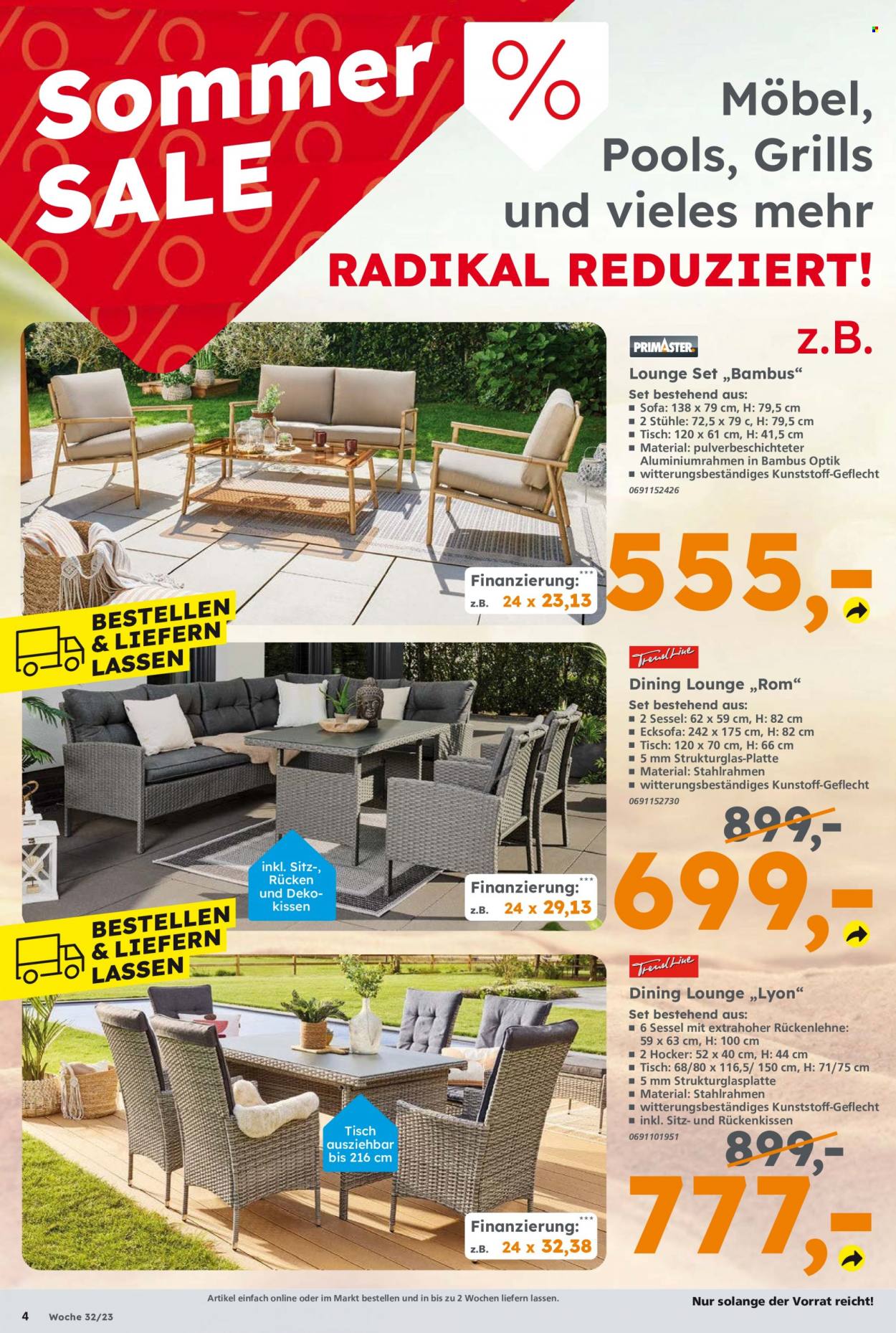 Globus Baumarkt Prospekte  - 7.08.2023 - 12.08.2023. Seite 4