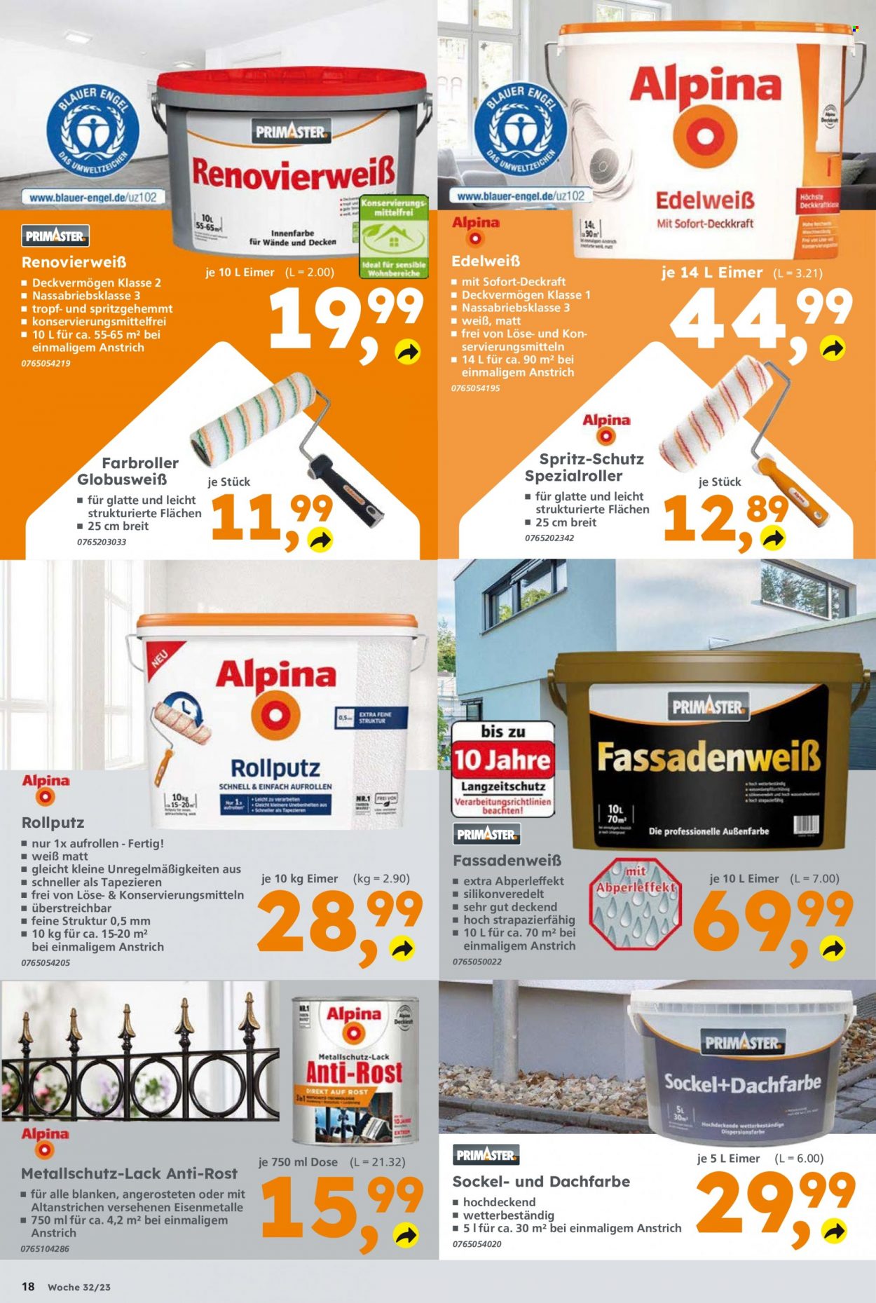 Globus Baumarkt Prospekte  - 7.08.2023 - 12.08.2023. Seite 18