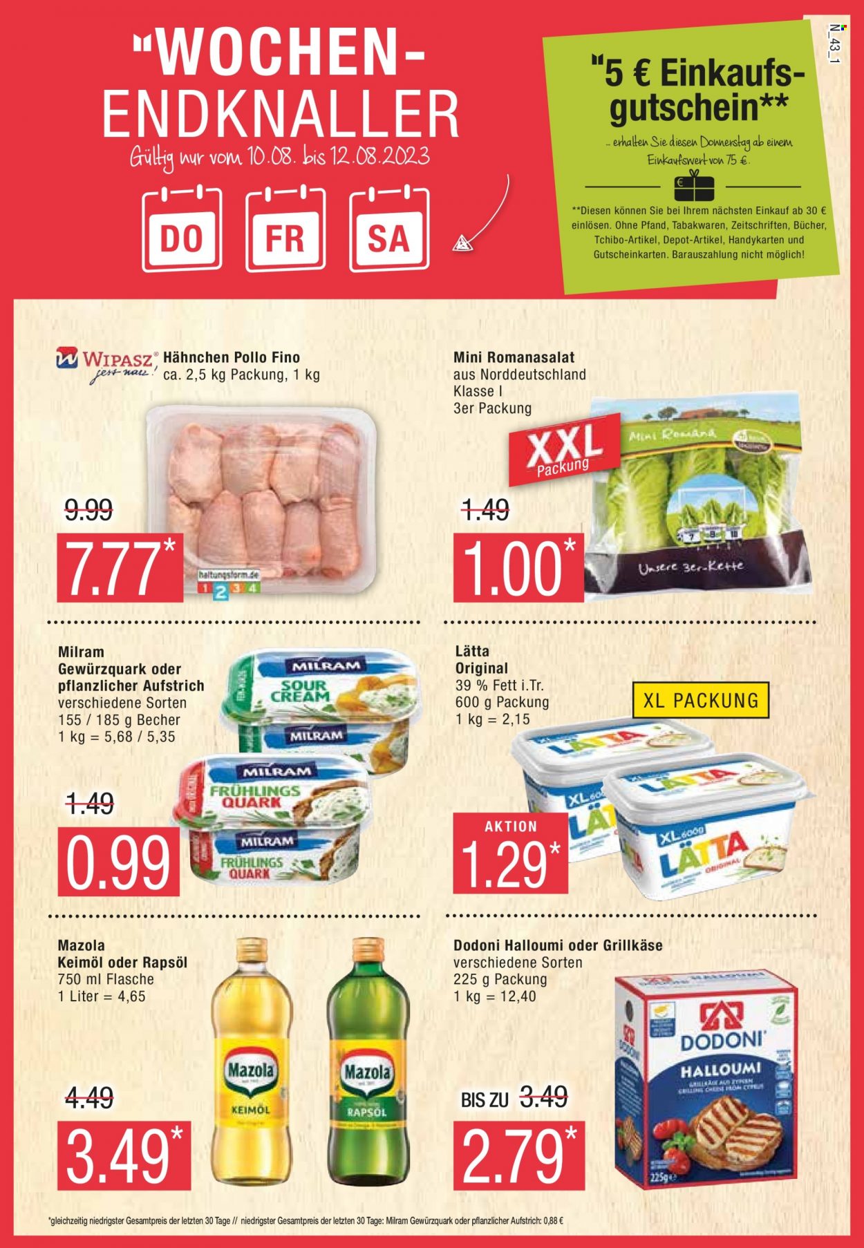 Marktkauf Prospekte  - 7.08.2023 - 12.08.2023. Seite 43