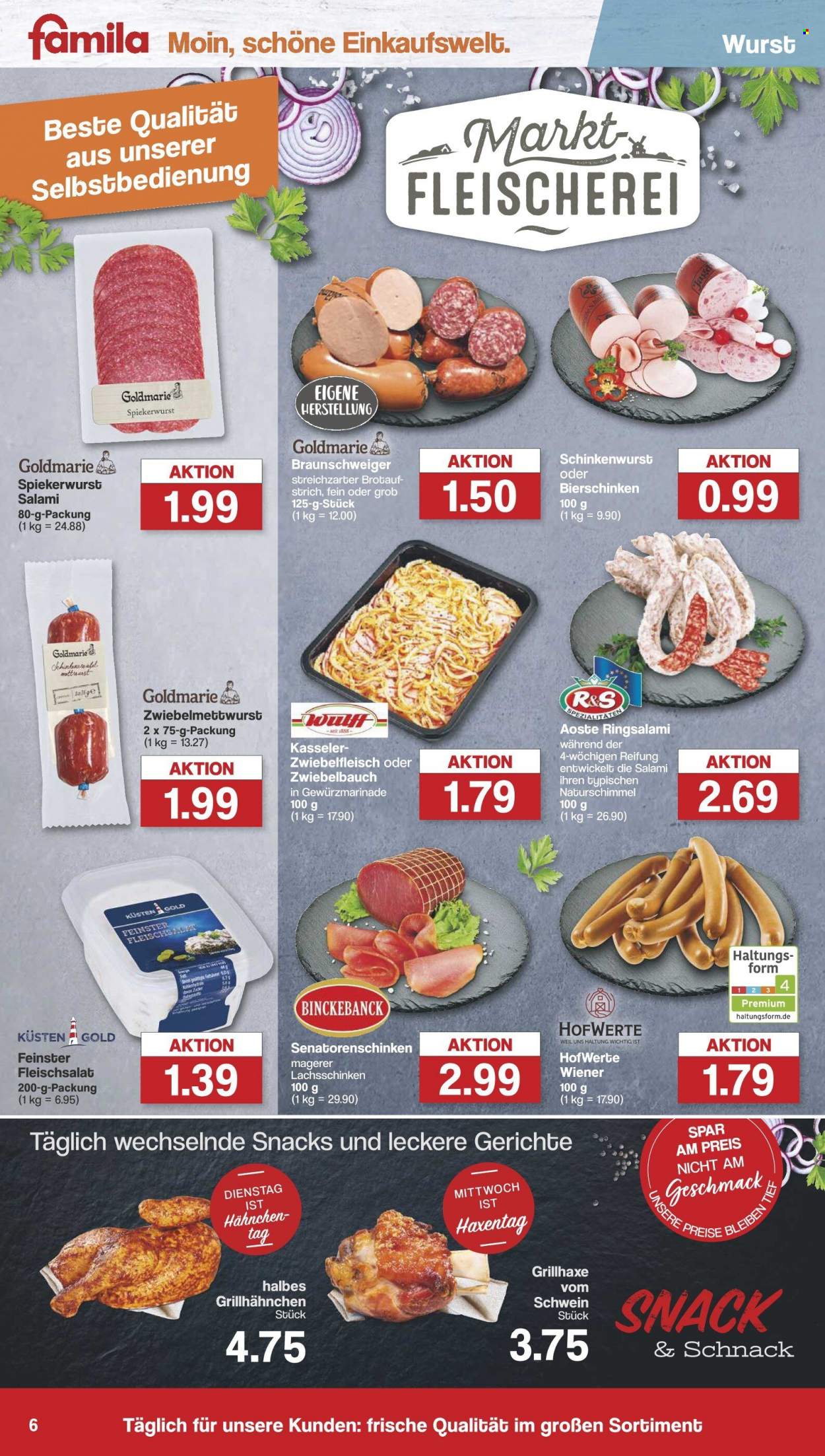 famila Prospekte  - 7.08.2023 - 12.08.2023. Seite 6